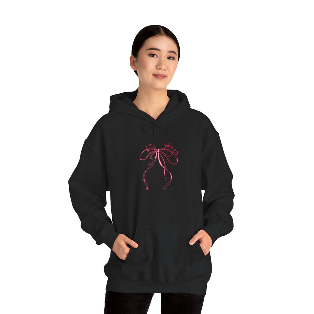 You Are So Loved Hoodie Heart Full” Heart Ribbon Comfort Sweatshirt
