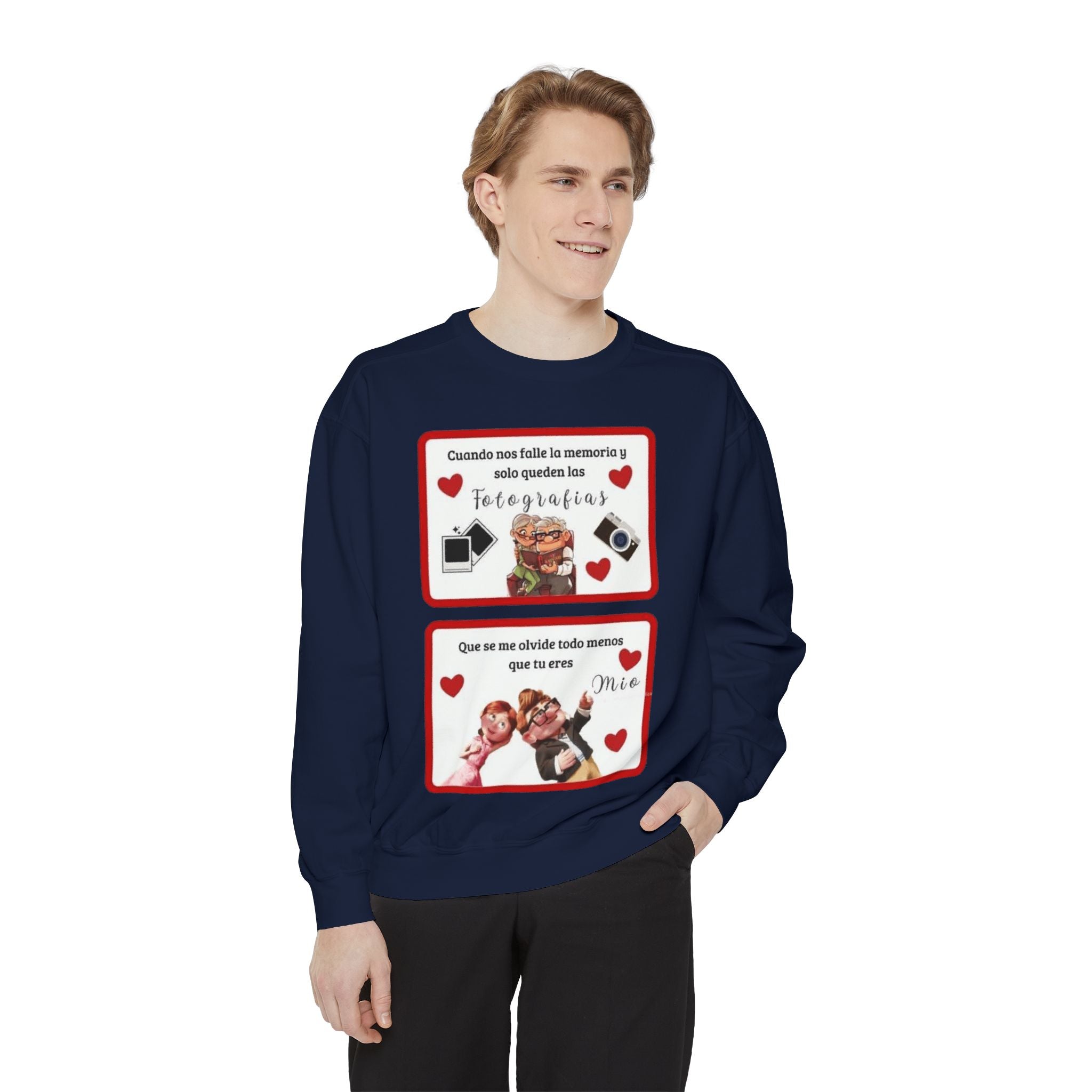 Valentine's Day Photo Collage  Romantico SAN VALENTÍN sweatshirt