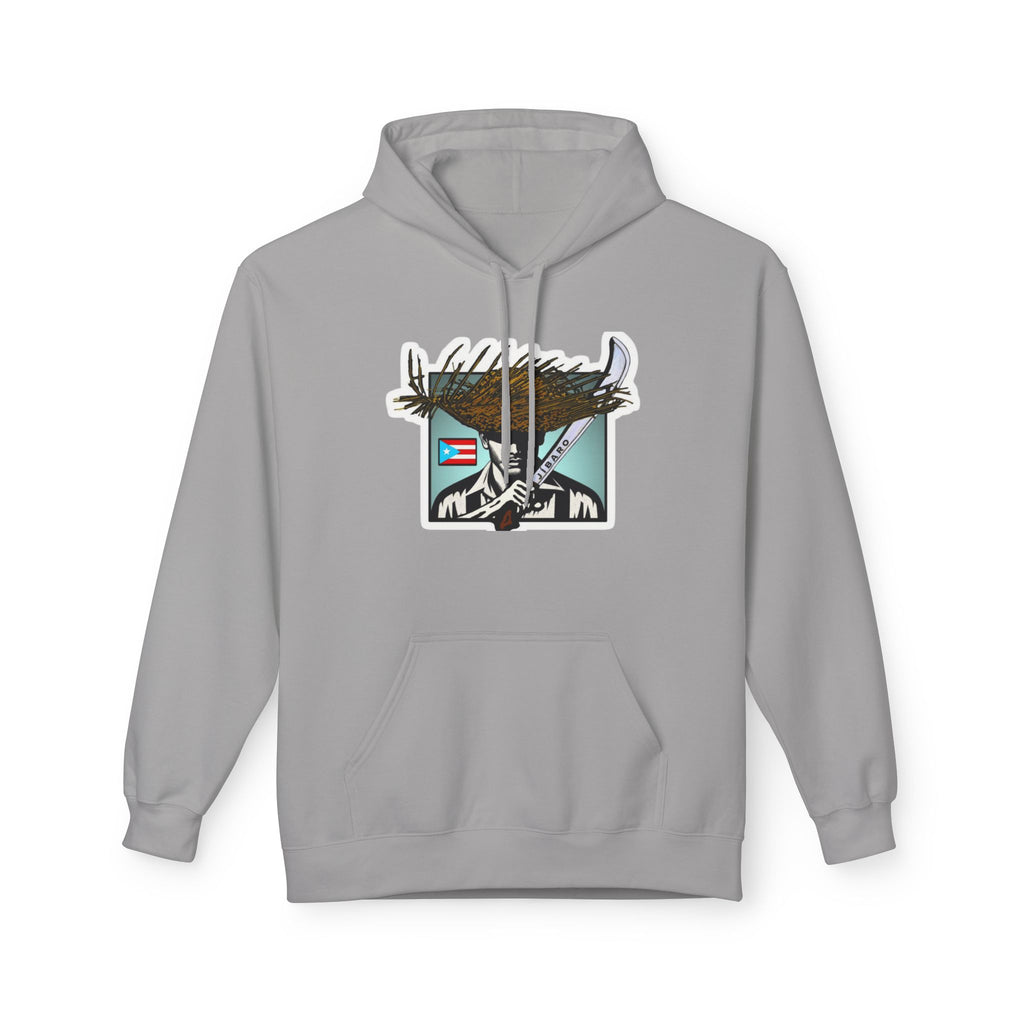 Gíbaro Hoodie  Puerto Rican Pride Pullover with Flag Machete Design