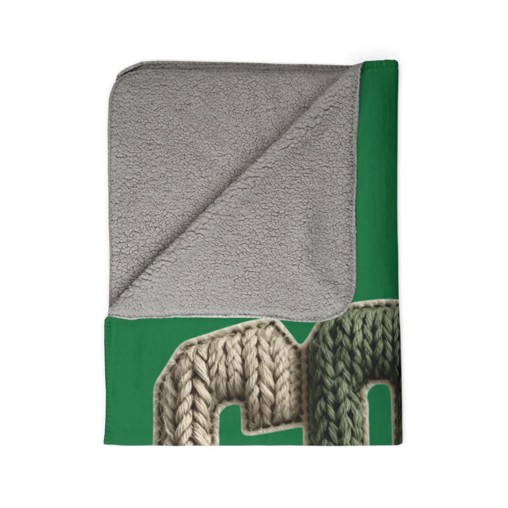 Holiday Christmas Blanket Cozy Season Fleece Sherpa Blanket