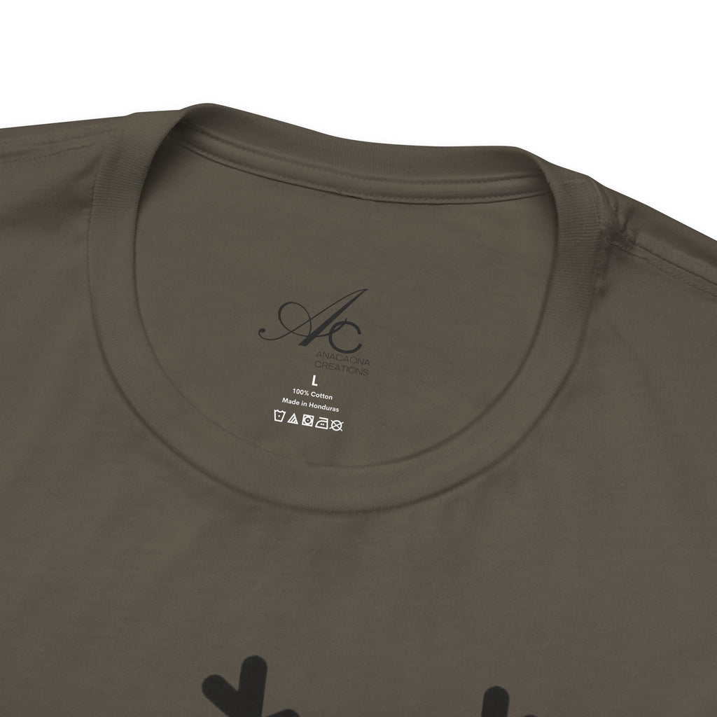 Christmas Reindeer Graphic Tee - Unisex Jersey Short Sleeve Shirt