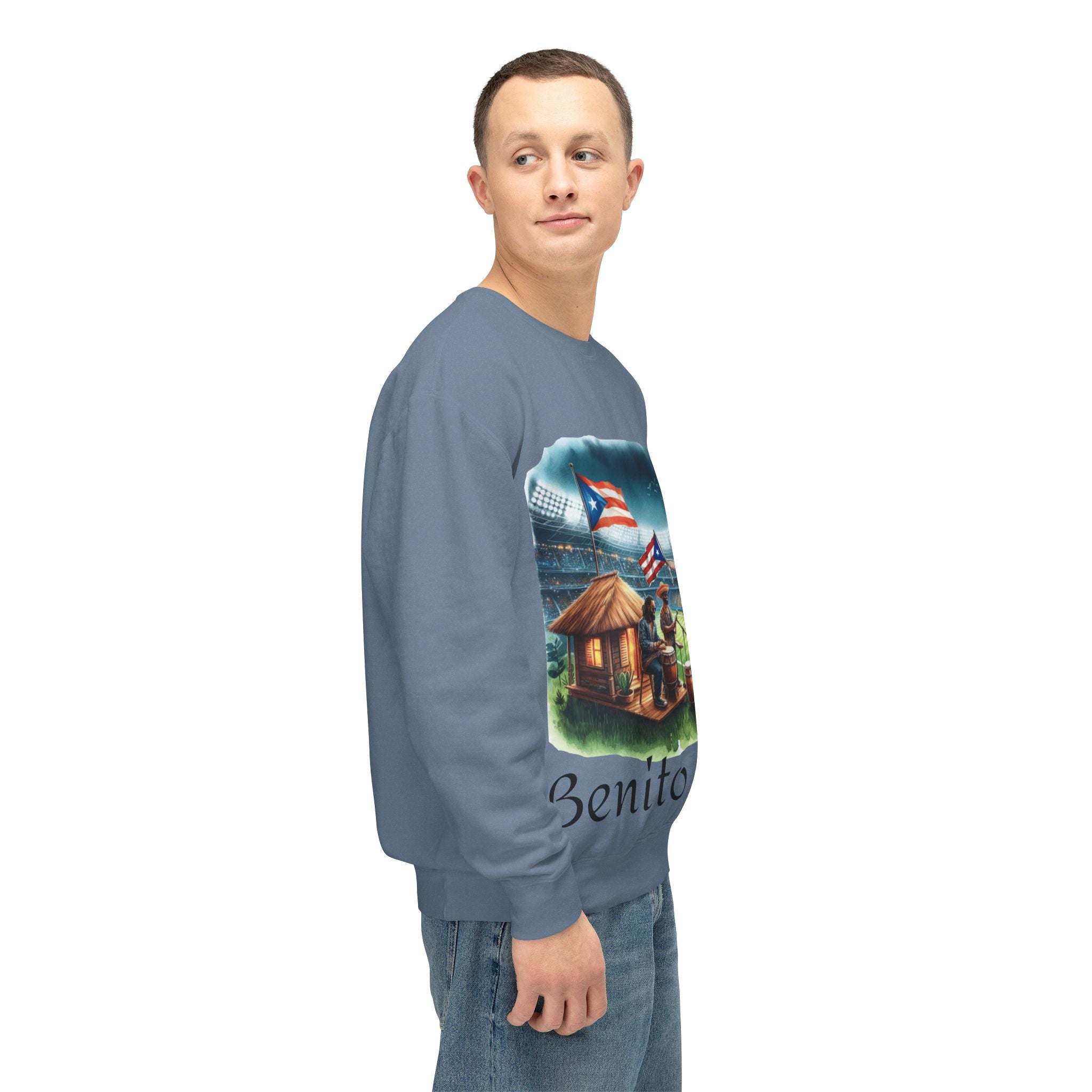 Benito Bowl Sweatshirt  Puerto Rican Tailgate SuperBowl Crewneck