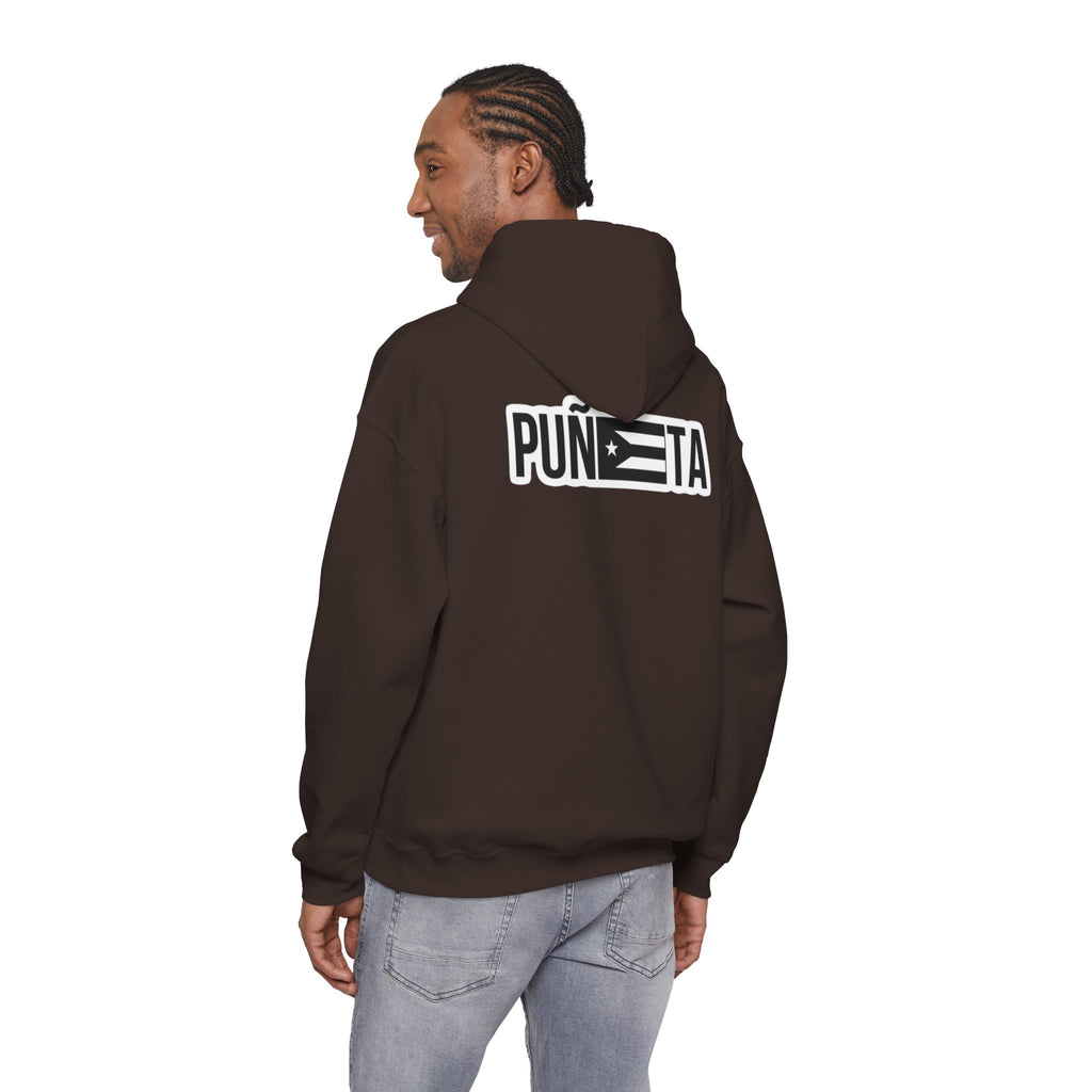 Puerto Rican Pride Hoodie  “No Nos representan” Front & Puñeta Flag Back