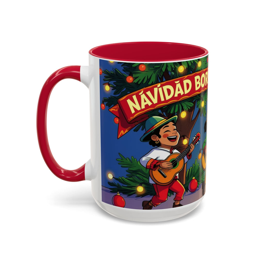 Navidad Boricua Mug Vibrant Puerto Rican Celebration Mug