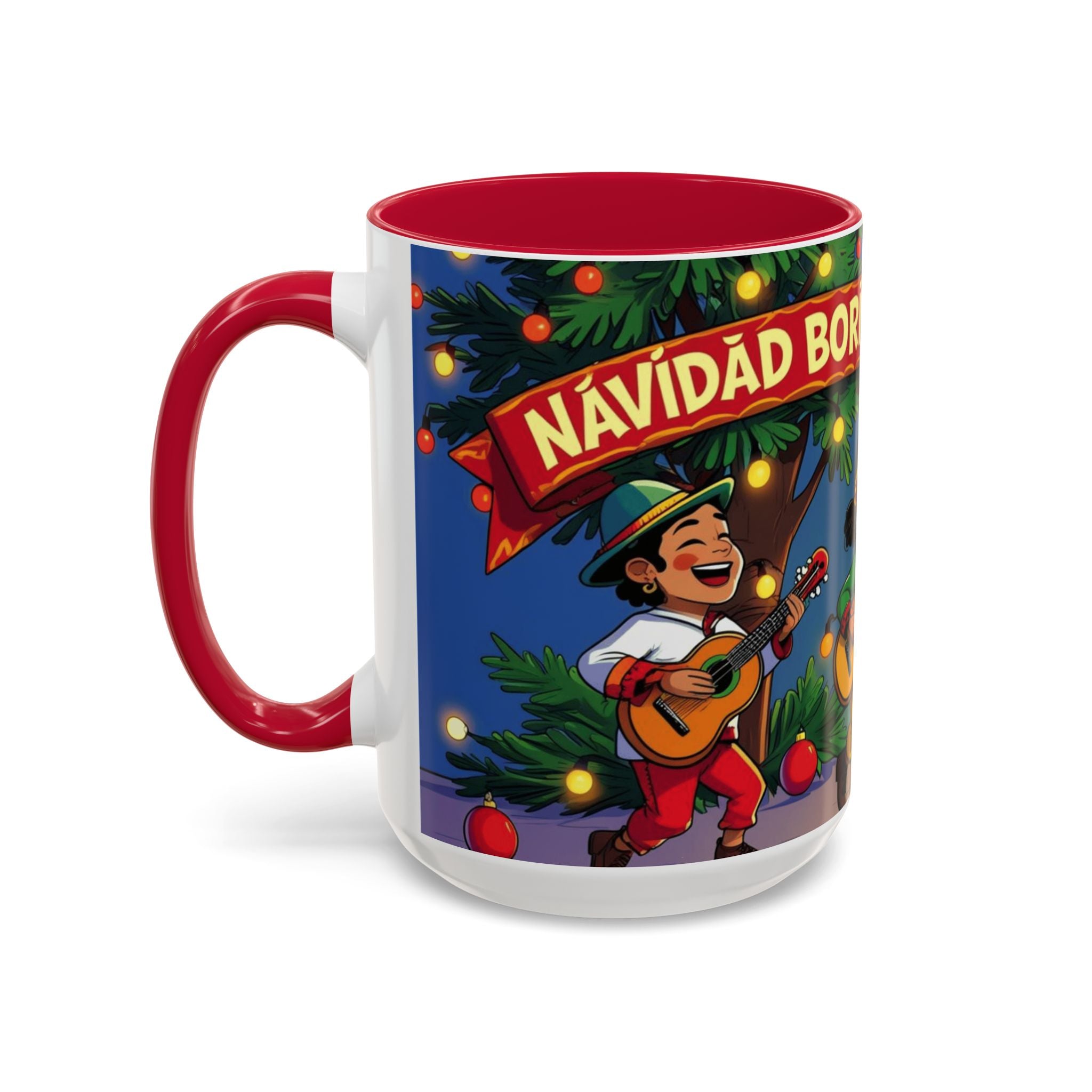 Navidad Boricua Mug Vibrant Puerto Rican Celebration Mug