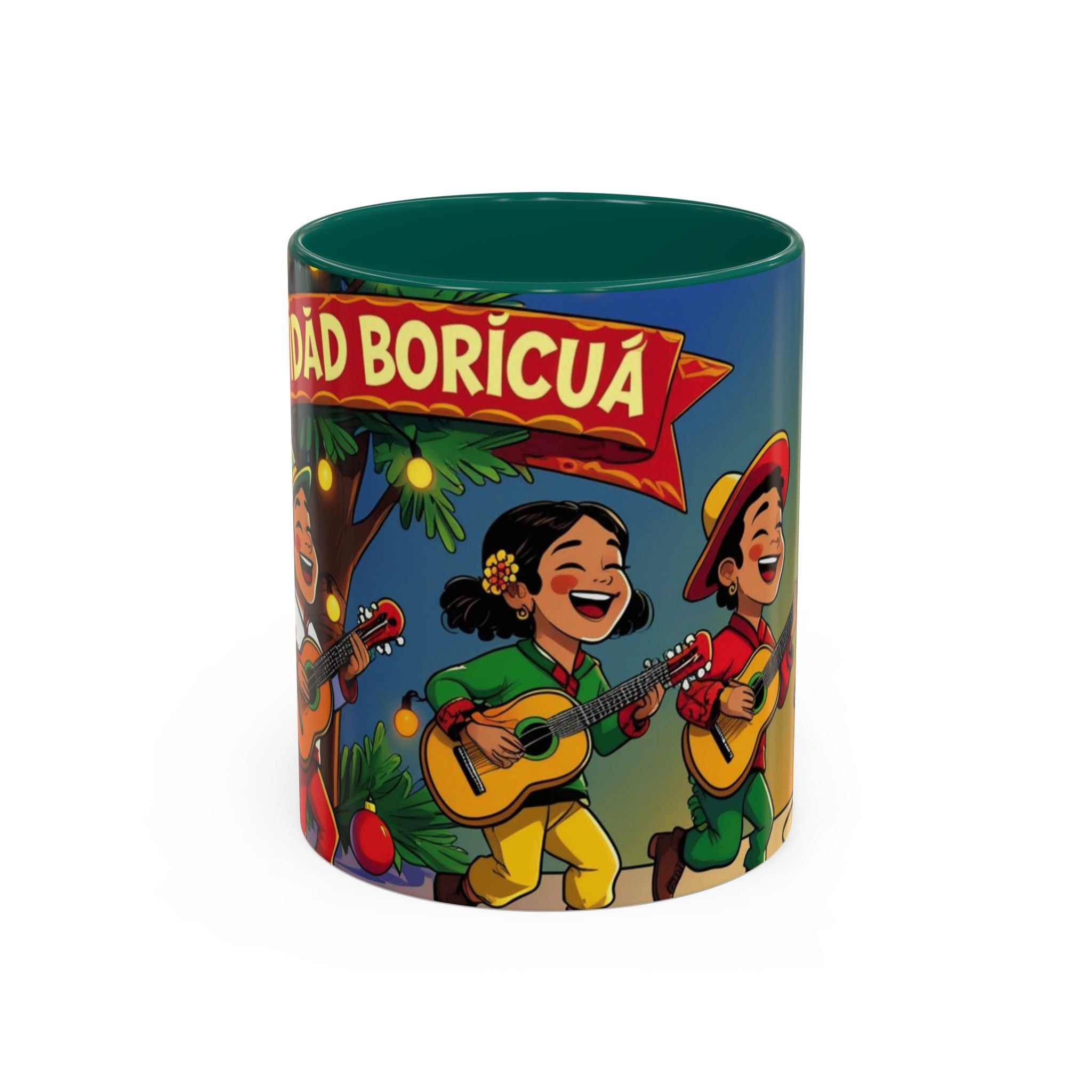 Navidad Boricua Mug Vibrant Puerto Rican Celebration Mug