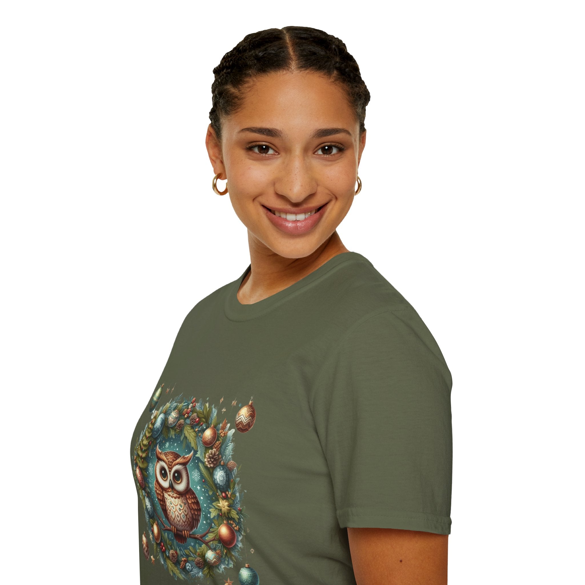 Merry Christmas Shirt  Santa, Reindeer  Holiday Spirit Design