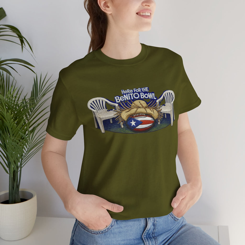 Benito Bowl Puerto Rico Football Tee