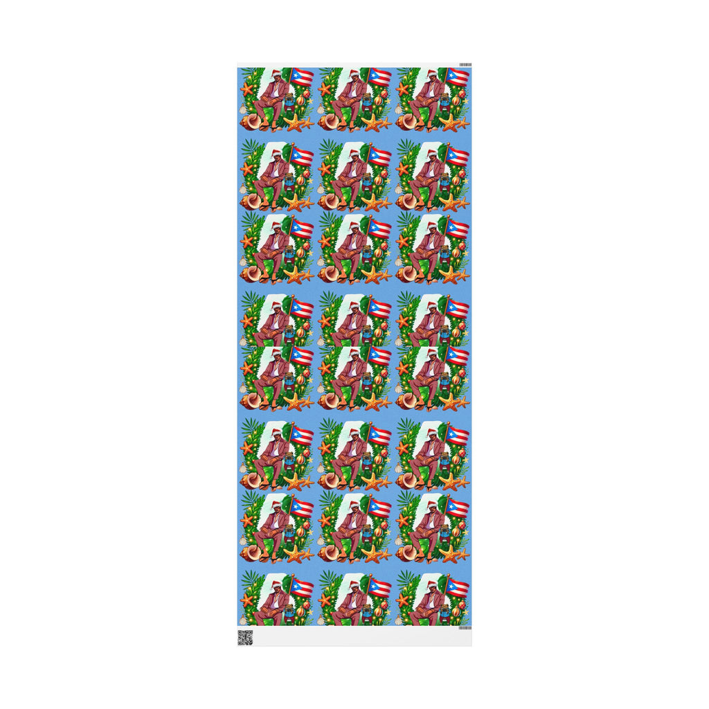 Puerto Rico Wrapping Paper – Cultural Gift Wrap | Boricua Heritage Design | Holiday & Celebration Gift Packaging