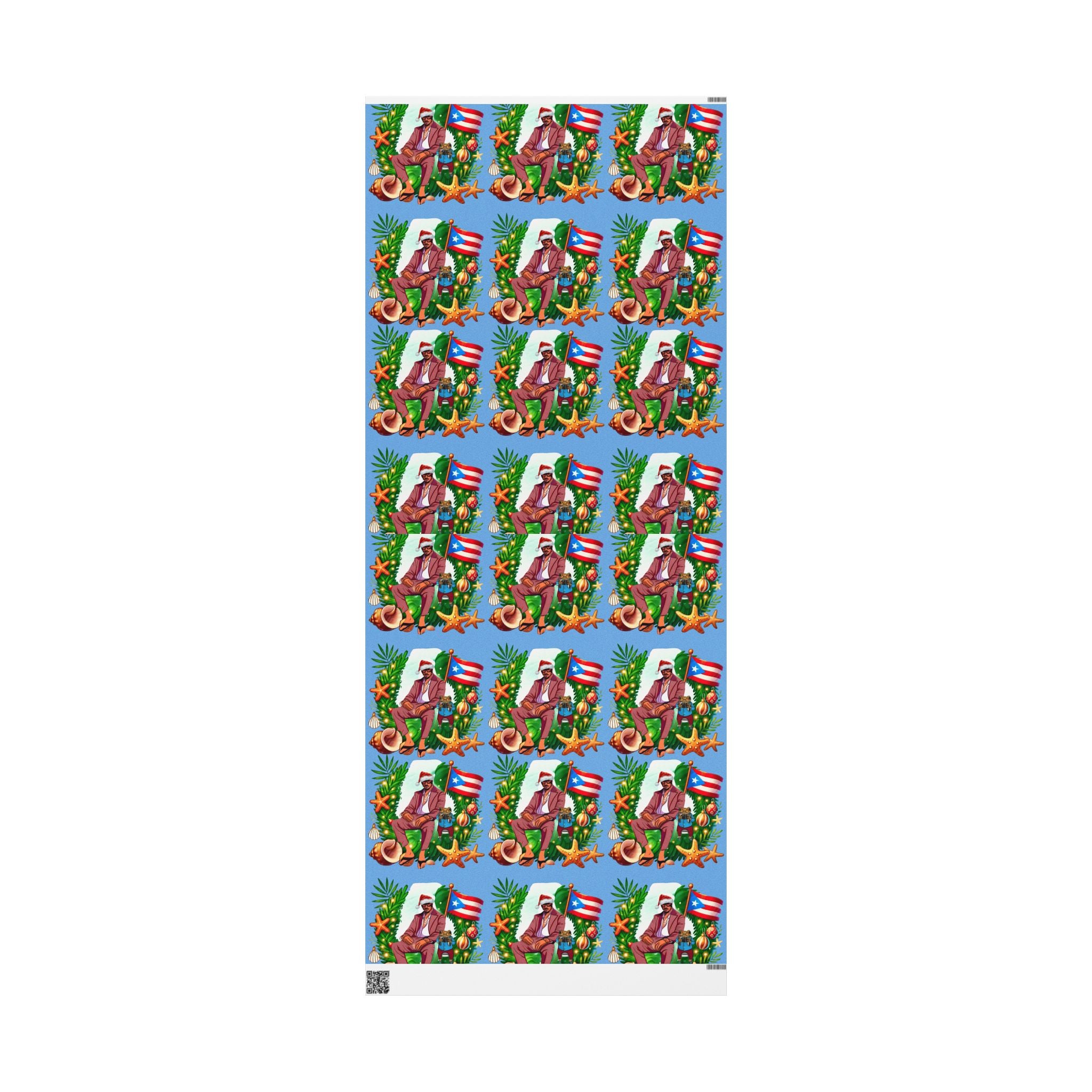 Puerto Rico Wrapping Paper – Cultural Gift Wrap | Boricua Heritage Design | Holiday & Celebration Gift Packaging