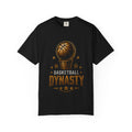 Basketball Dynasty T-Shirt — Vintage Gold Hoop Graphic
