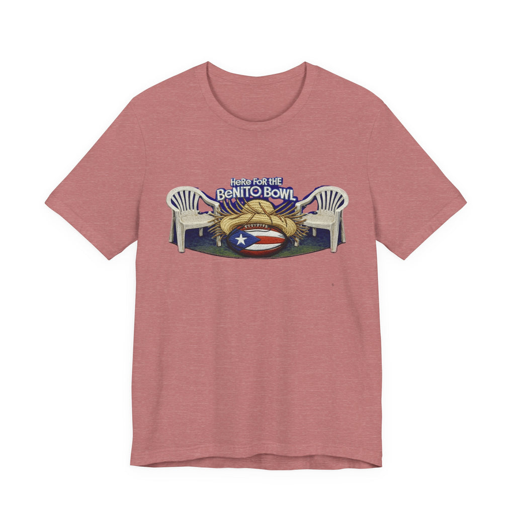 Benito Bowl Puerto Rico Football Tee