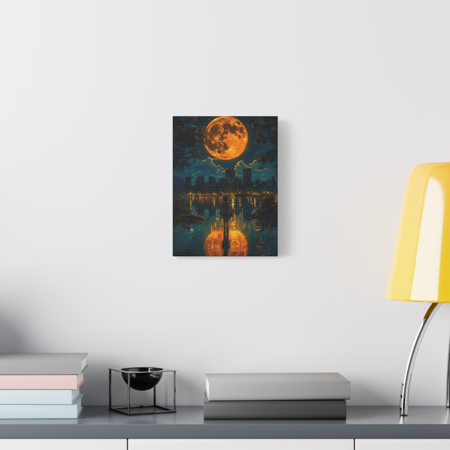 Because words have the power to move you let them live on your wall, Unique Nightscape Decoration, Perfect for Any Occasion