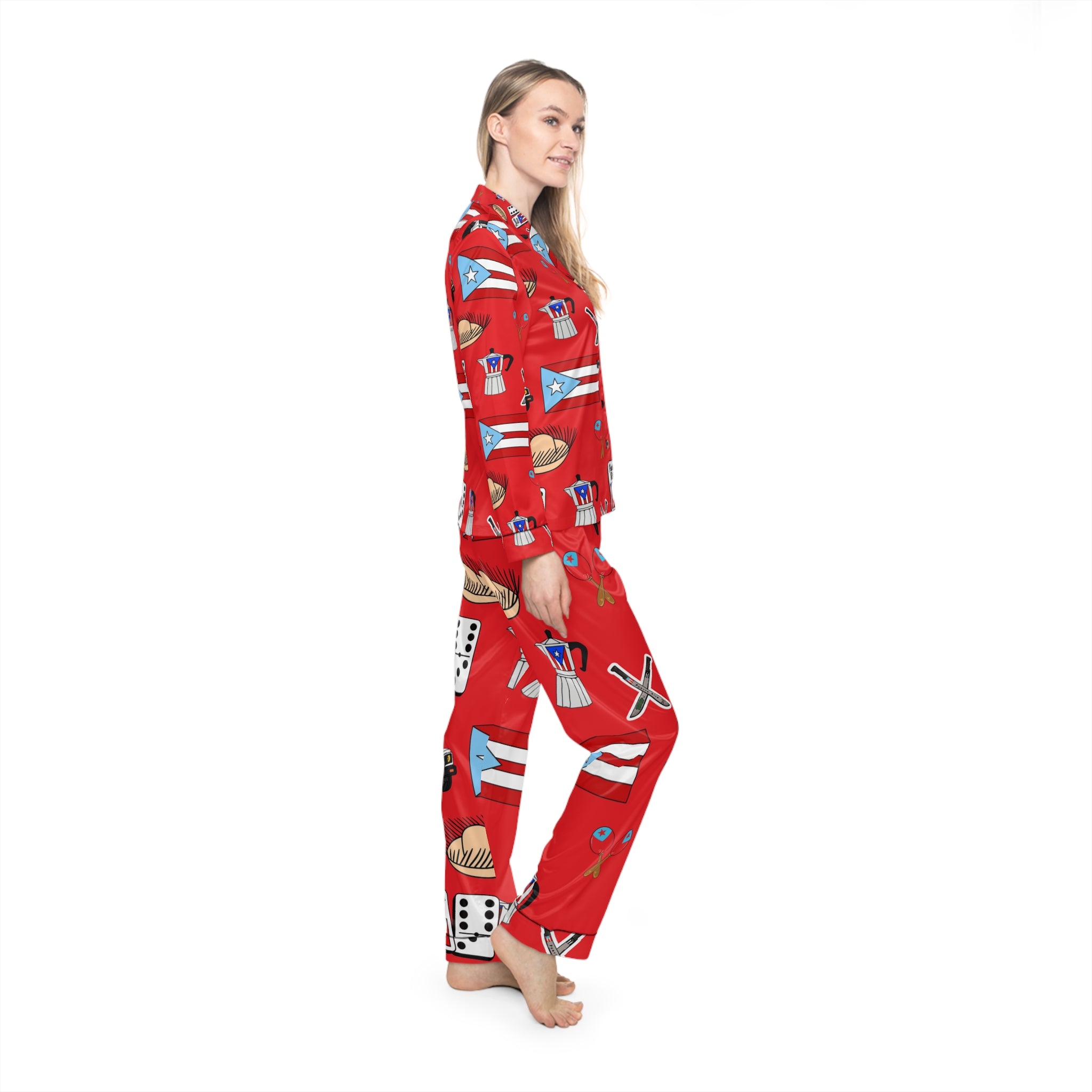 Cozy Puerto Rico Holiday Pajamas | Matching Family Set | Island Christmas Sleepwear