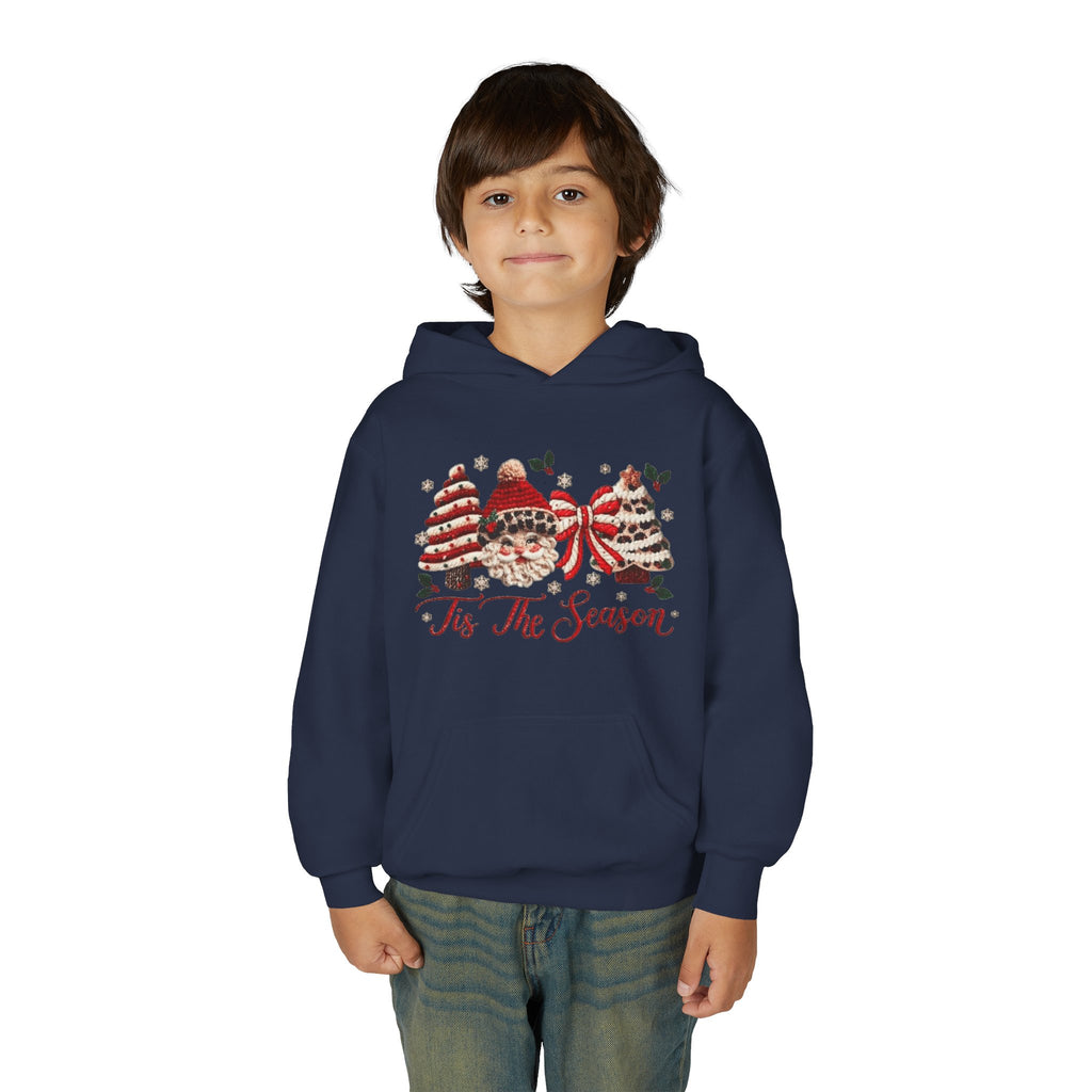 Youth Hoodie  Grinch Christmas Scene with 'Maybe Christmas' Quote