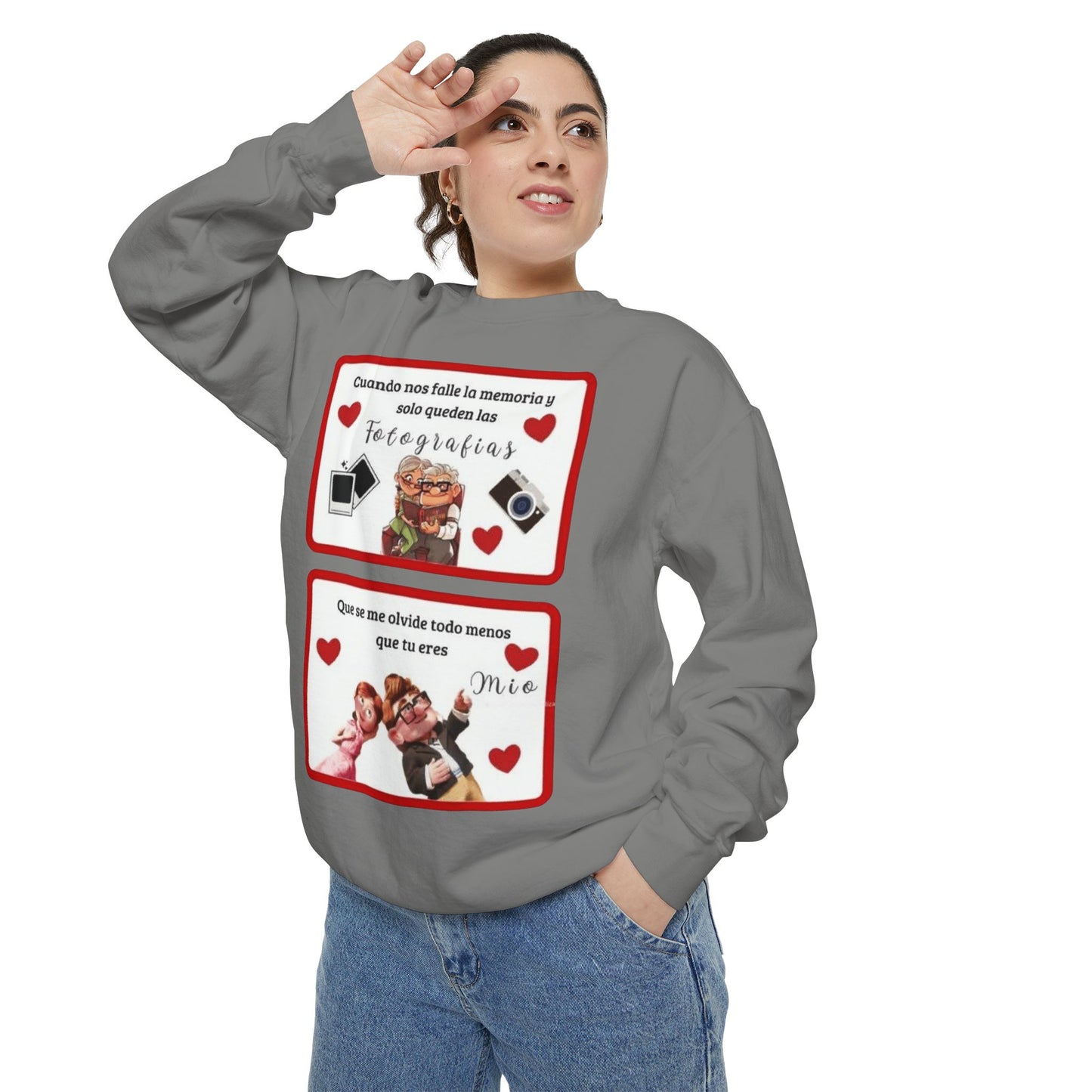 Valentine's Day Photo Collage  Romantico SAN VALENTÍN sweatshirt