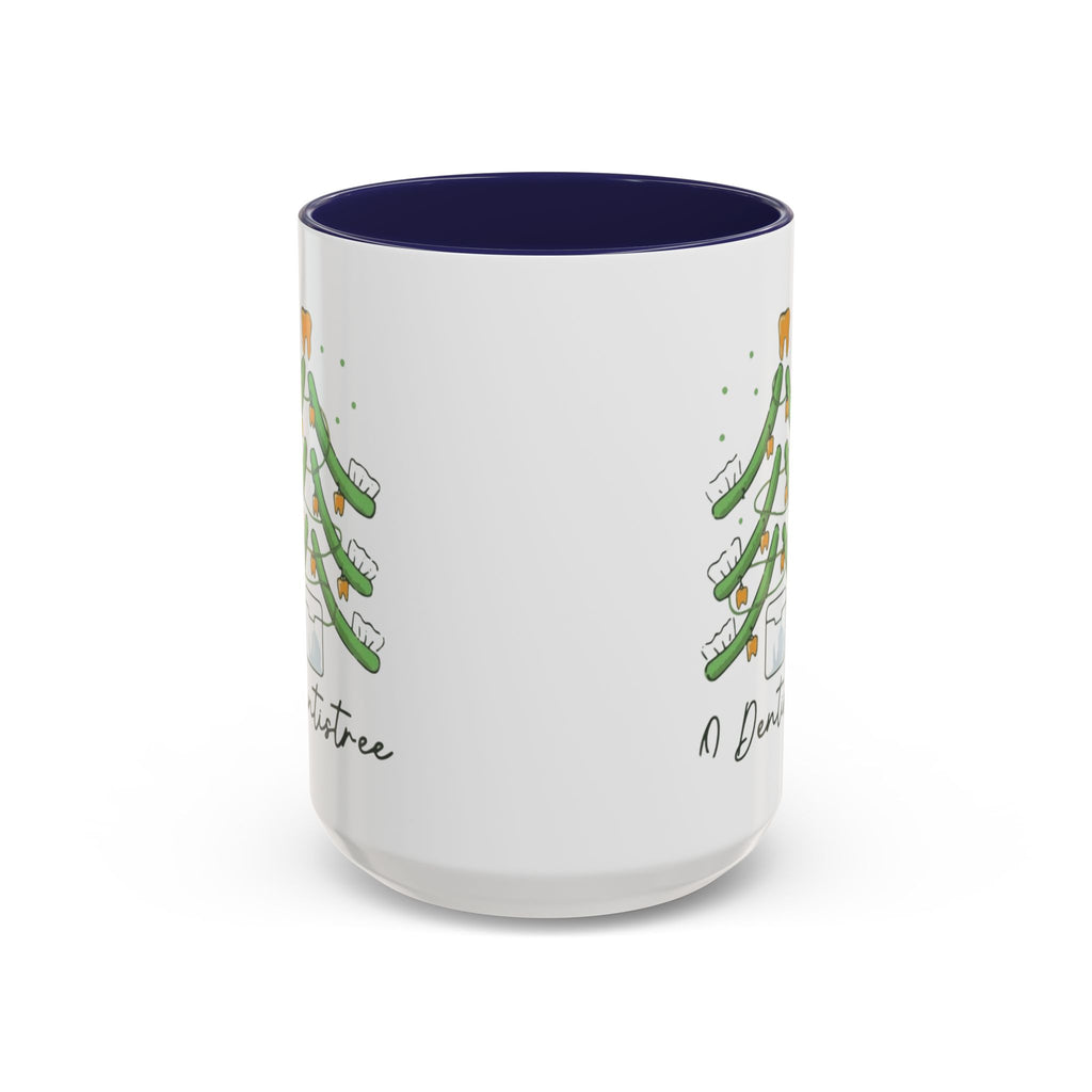Dentist Christmas Mug - 'A Dentistree' Holiday Coffee Cup (11/15oz)