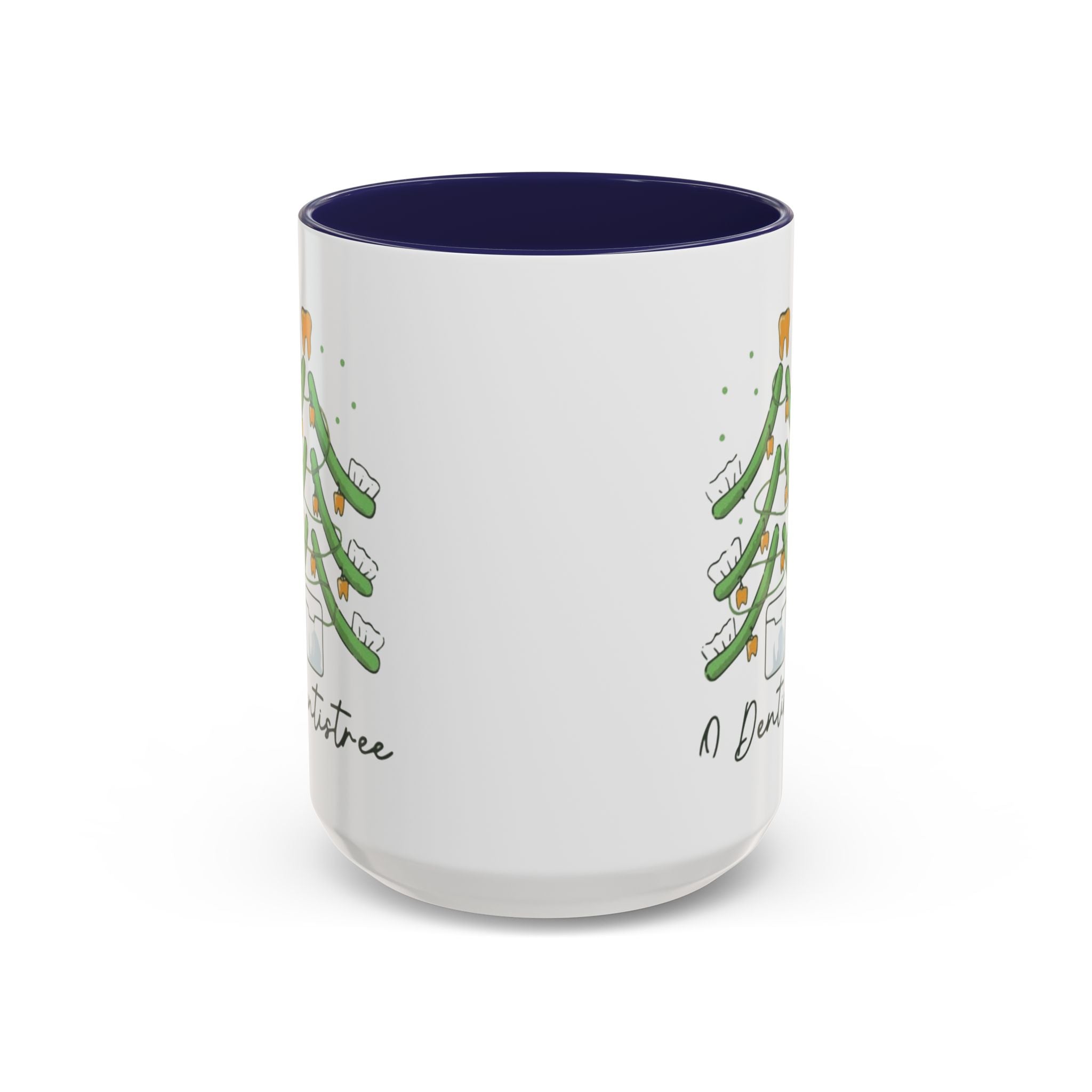 Dentist Christmas Mug - 'A Dentistree' Holiday Coffee Cup (11/15oz)