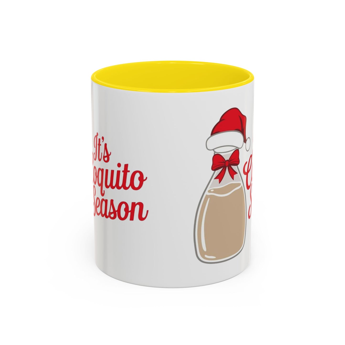 Herencia de Puerto Rico Mug Coquito Season Accent Mug Festive Holiday Coffee Cup