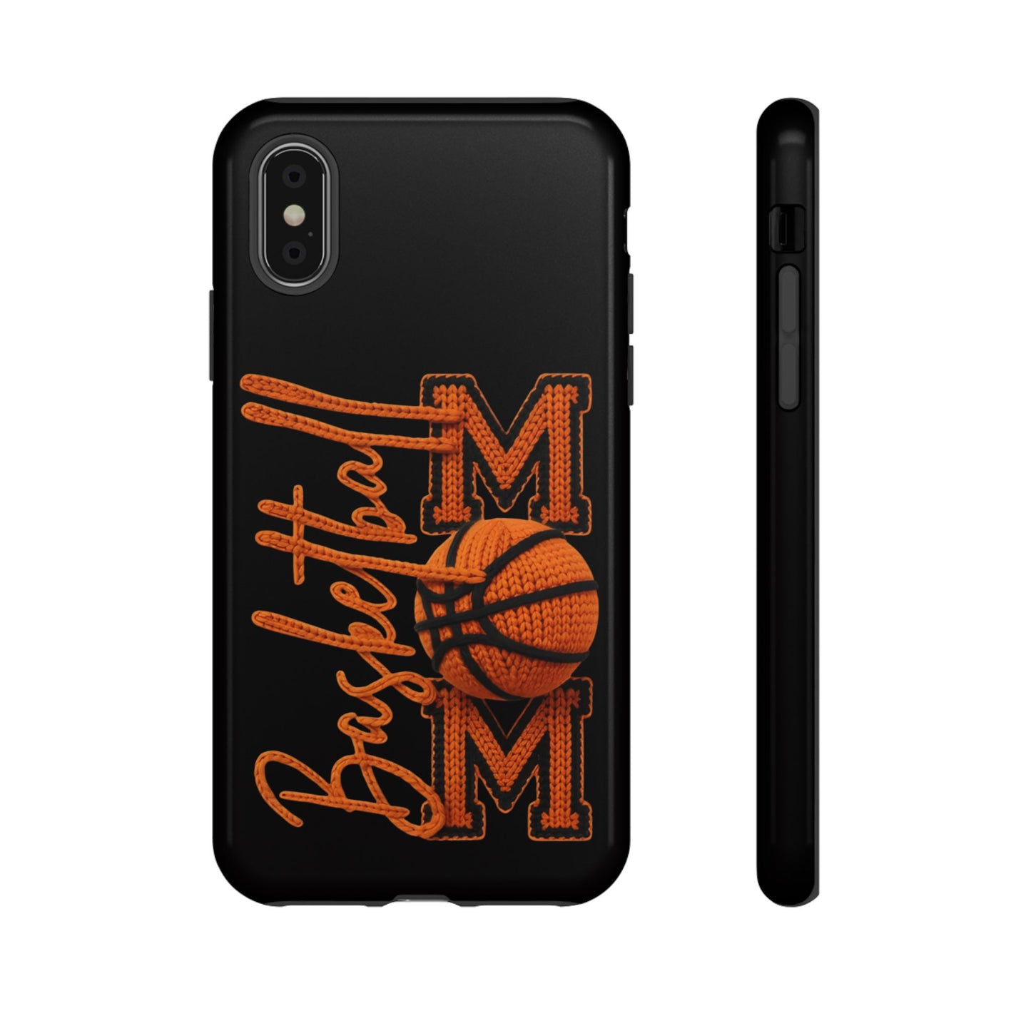 Basketball Mom Phone Case  'Basketball MOM' Protective Hard Cover