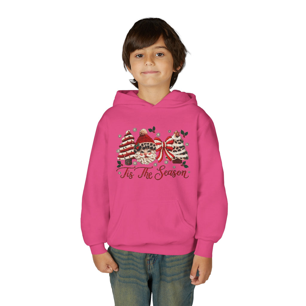 Youth Hoodie  Grinch Christmas Scene with 'Maybe Christmas' Quote
