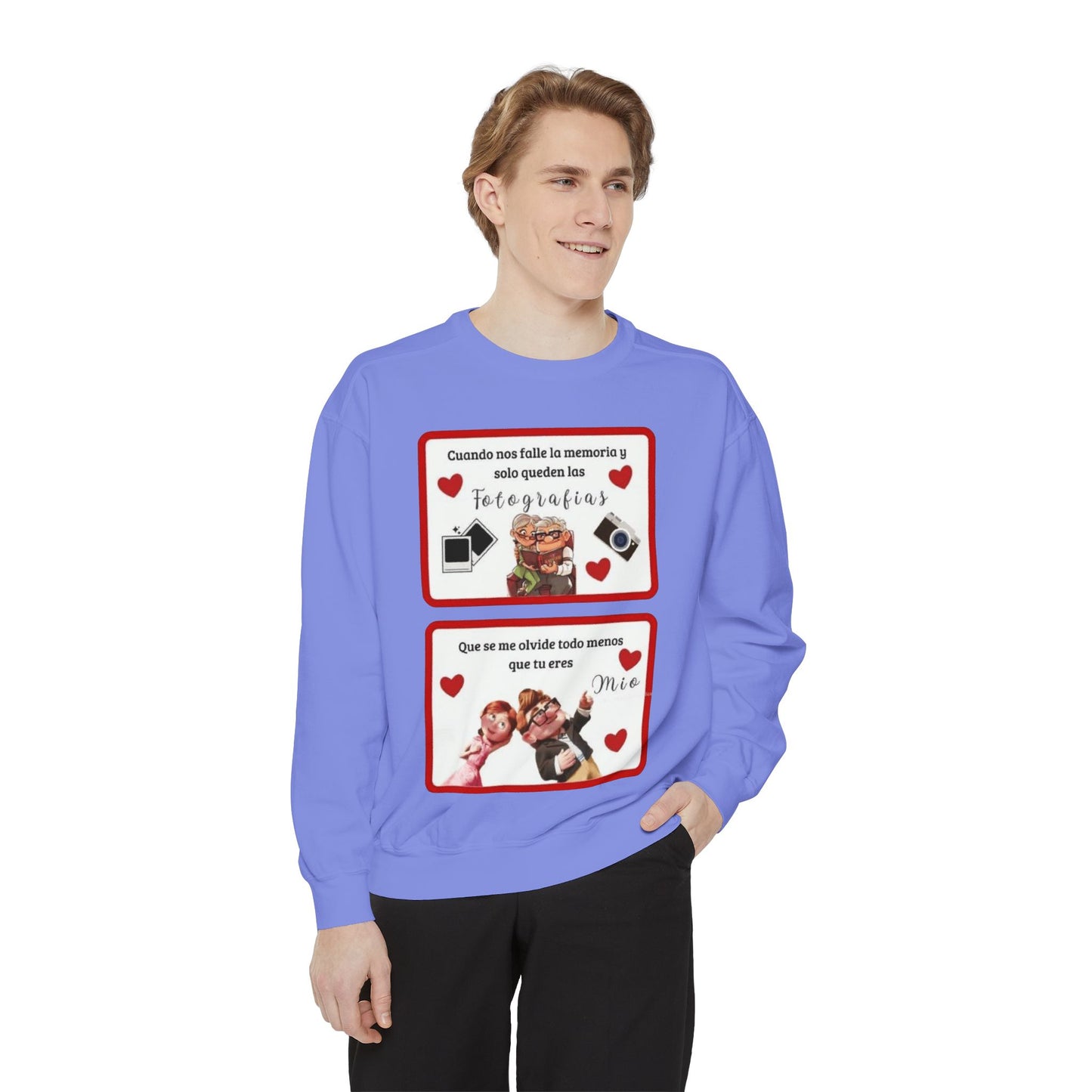 Valentine's Day Photo Collage  Romantico SAN VALENTÍN sweatshirt