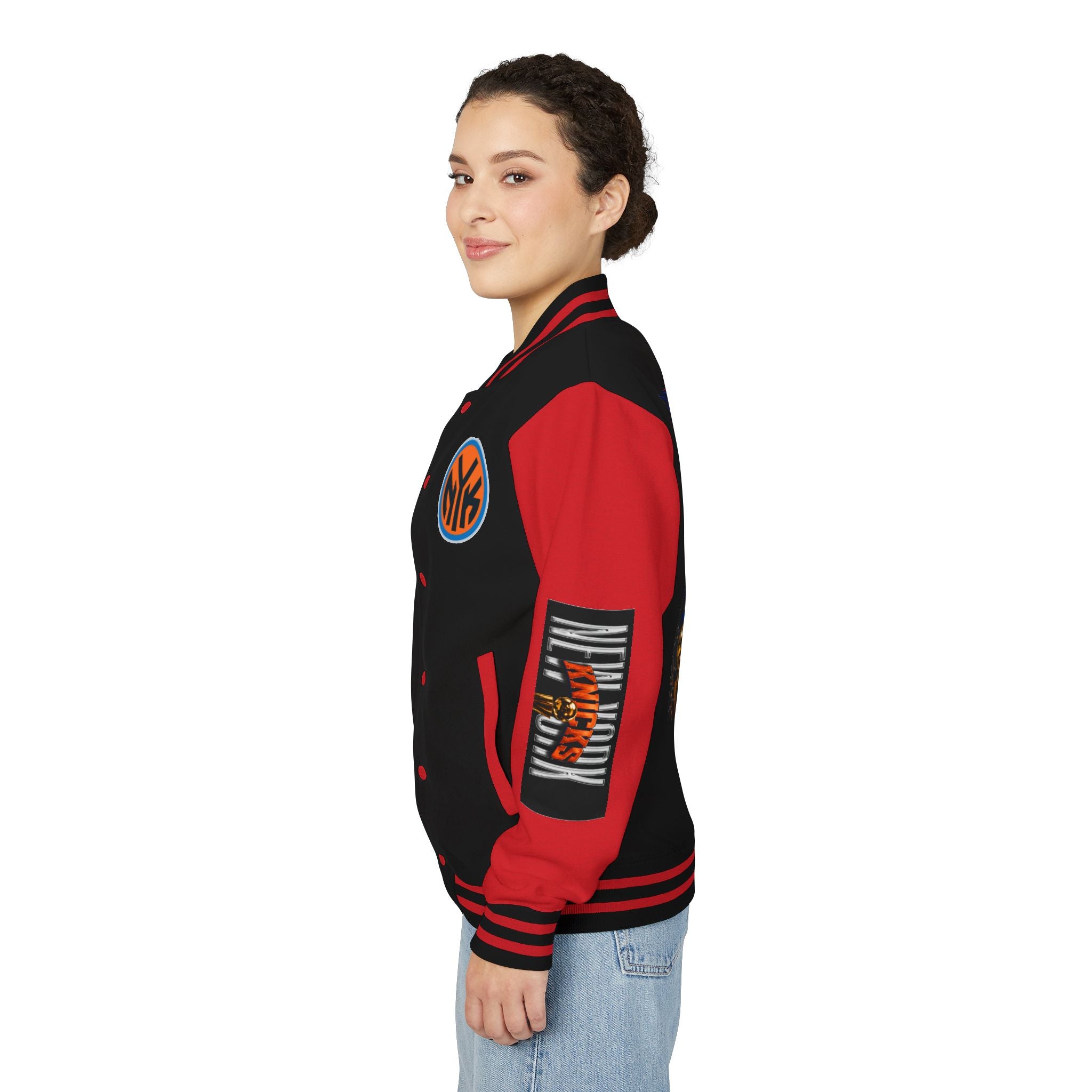 Basketball-Inspired Letterman Jacket — Men's Retro Varsity Sports Jacket Jose AlvarTribute Varsity Jacket