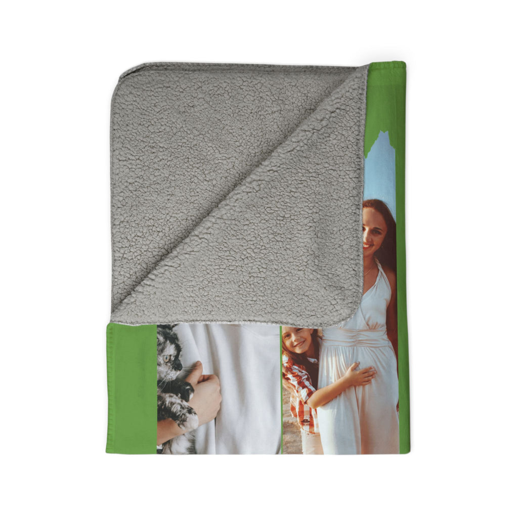 Mama Fleece Sherpa Blanket "Clothed in Strength & Dignity" Cozy Mother's Day Gift cozy all-occasion blanket!