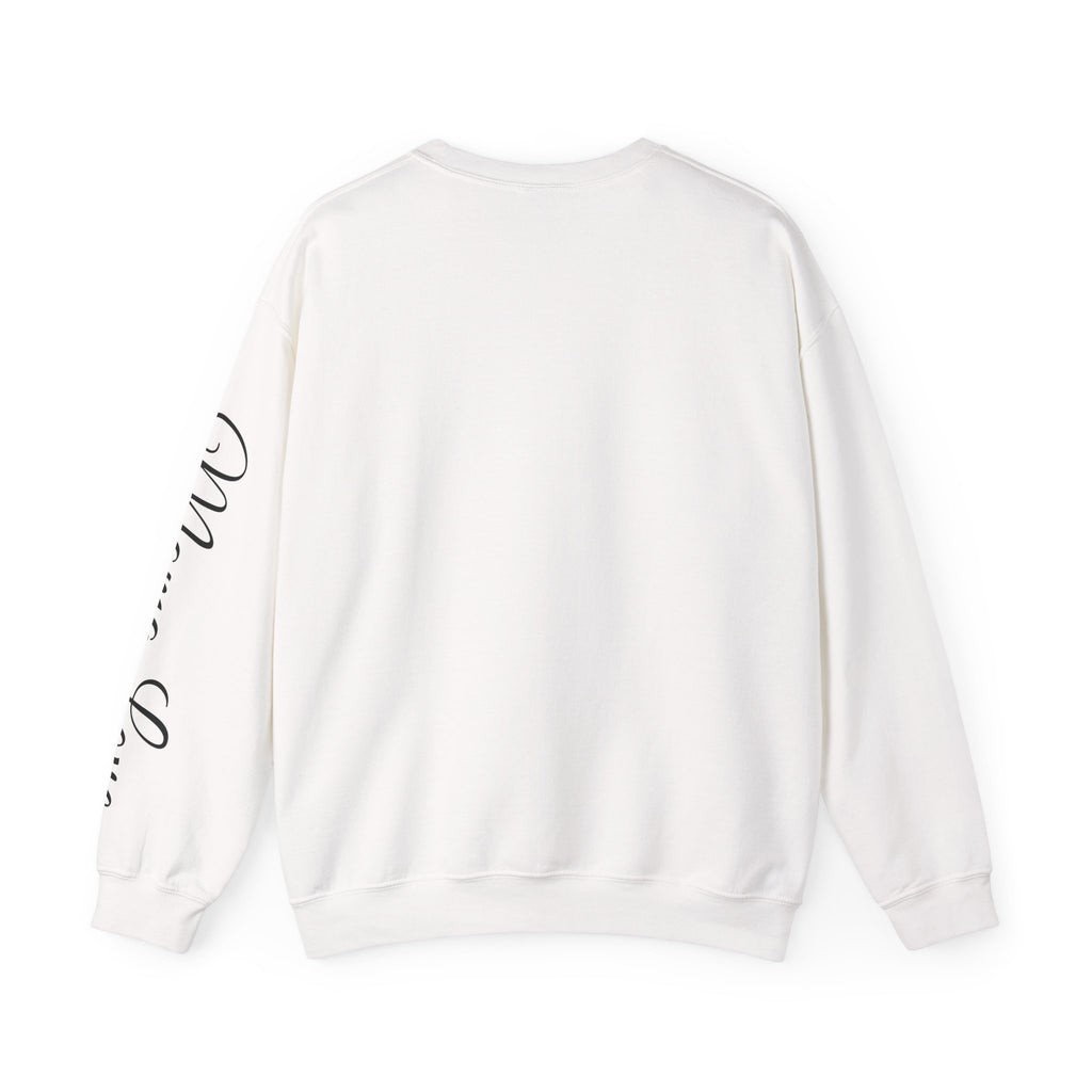 Mama Photo Collage Sweatshirt — "MAMA: clothed in strength & dignity" Sleeve Script
