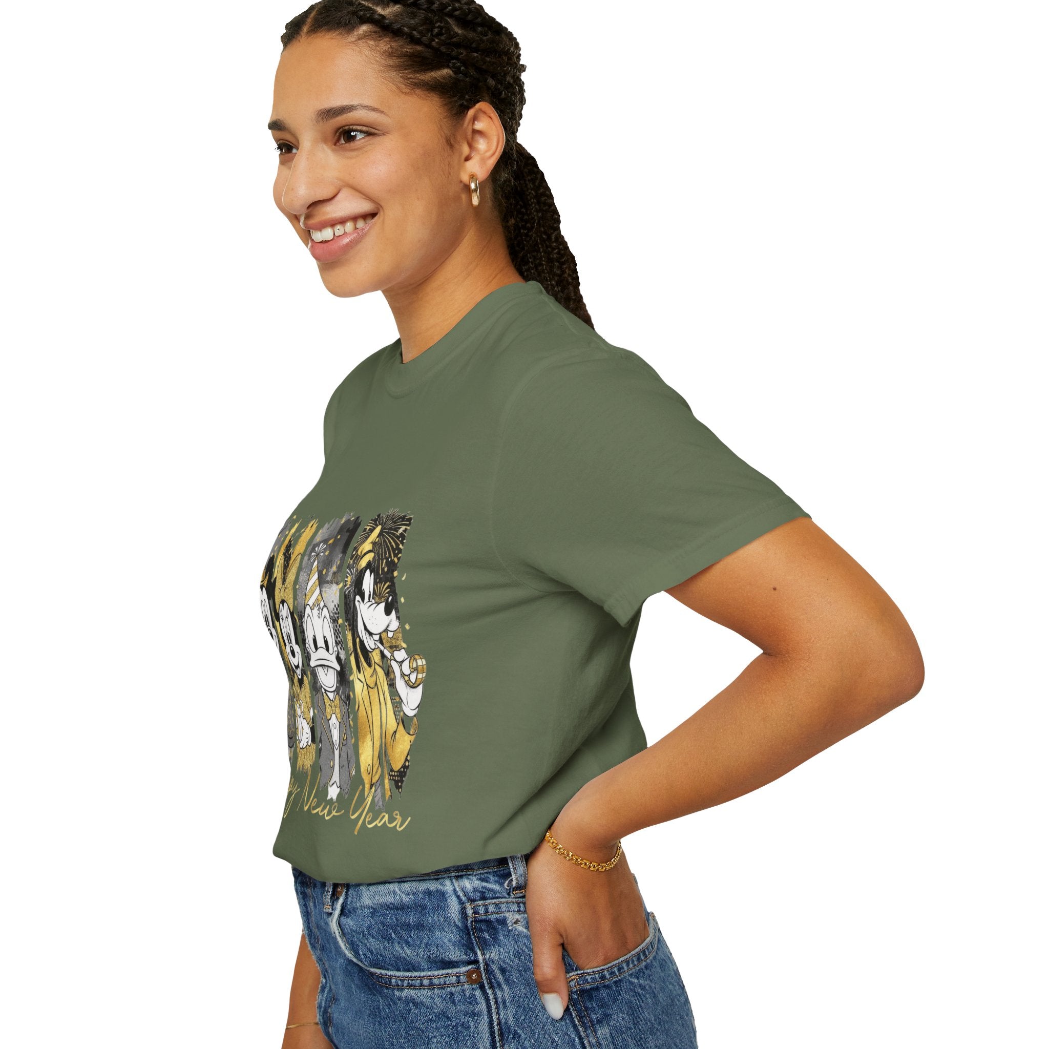 New Year Mickey & Friends T-Shirt  'Happy New Year' Graphic Tee