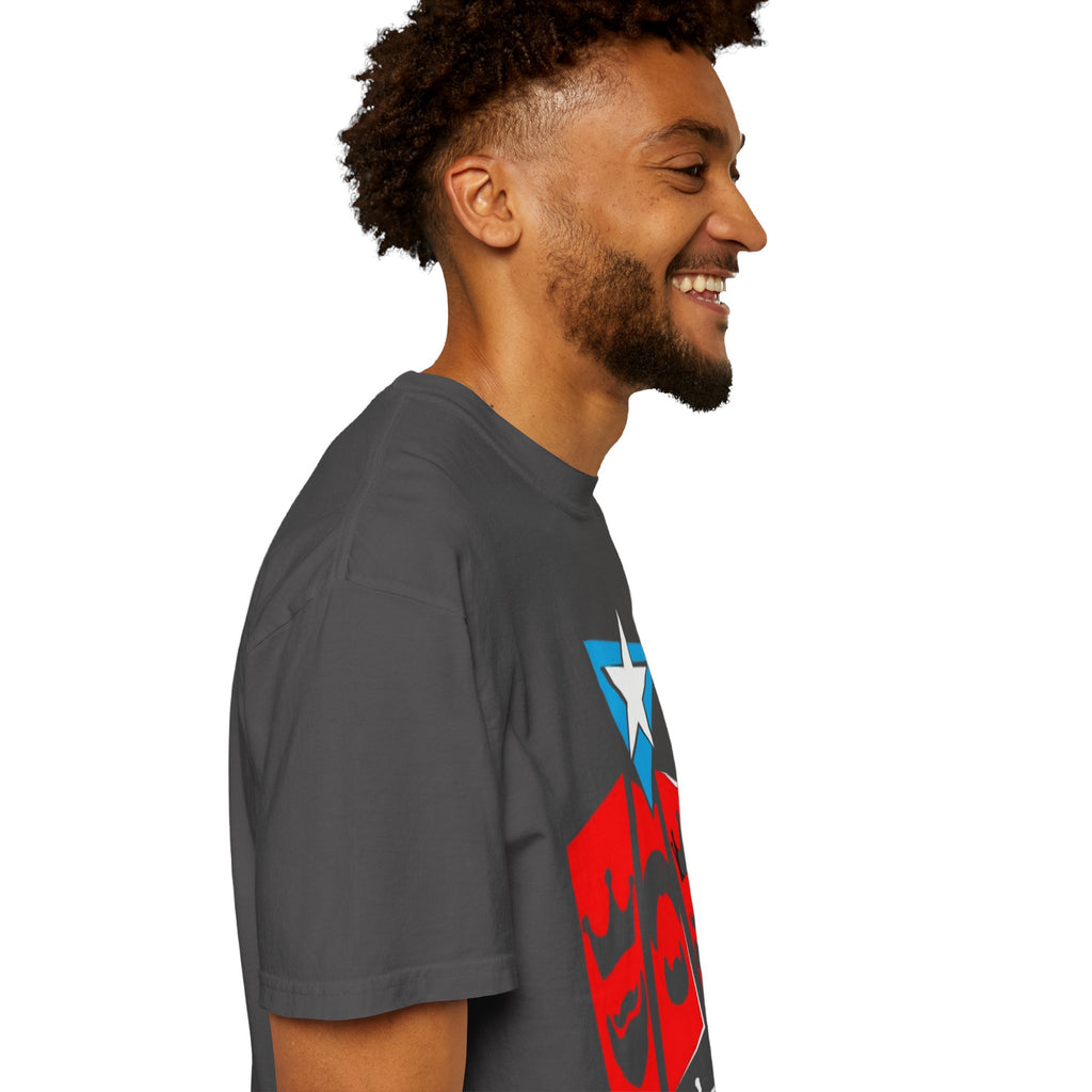 The Three Kings T-Shirt — Puerto Rican Three Kings Graphic Tee (Star & Crown Silhouettes)