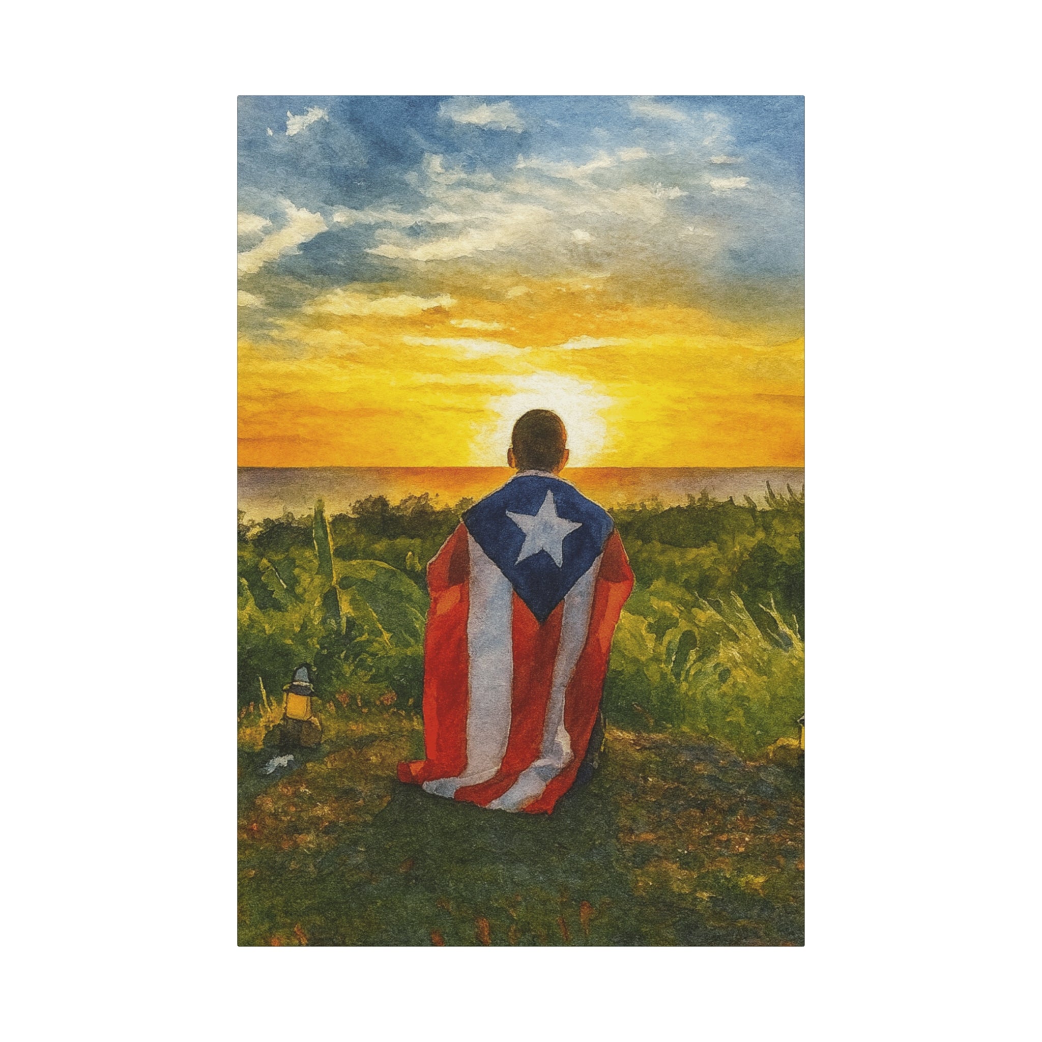 Puerto Rico Sunset Canvas Art Artistic & Emotional