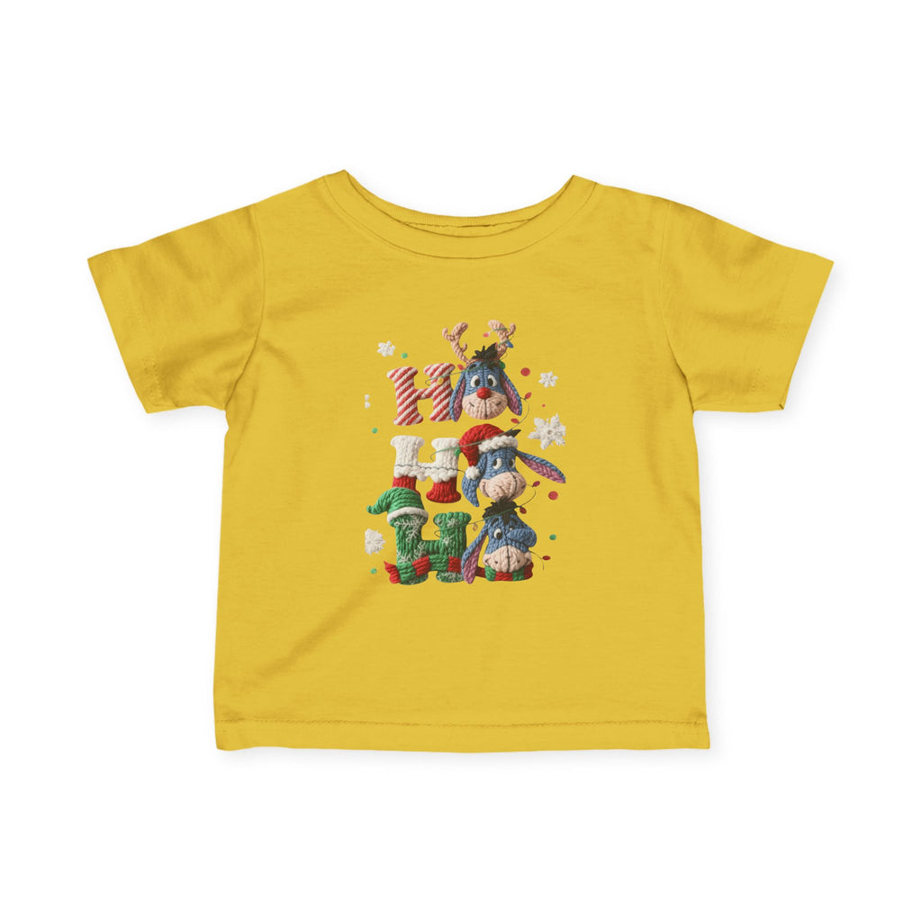 Infant Tee  Cute Holiday Penguins & Polar Bears Christmas Stack