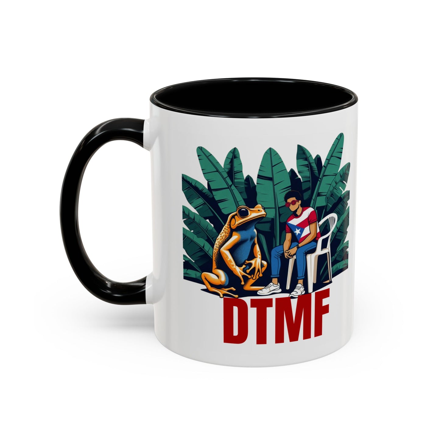 Puerto Rican Heritage Mugs with Unique Designs Accent Coffee Mug (11, 15oz)