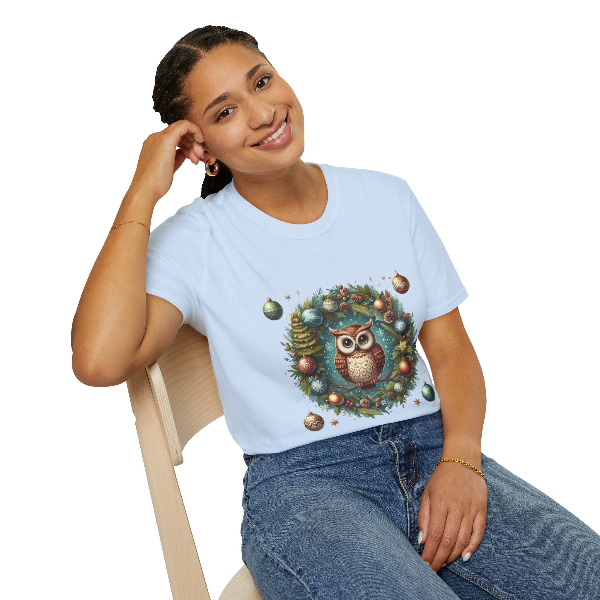 Merry Christmas Shirt  Santa, Reindeer  Holiday Spirit Design