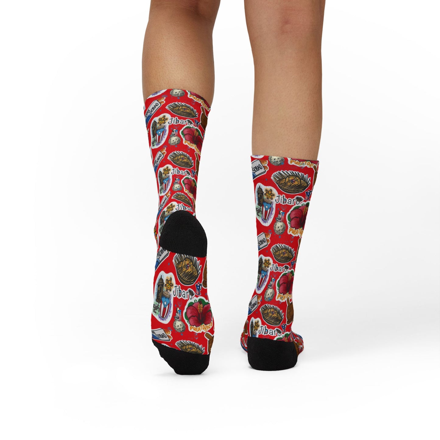 Puerto Rico Pride Sublimation Socks