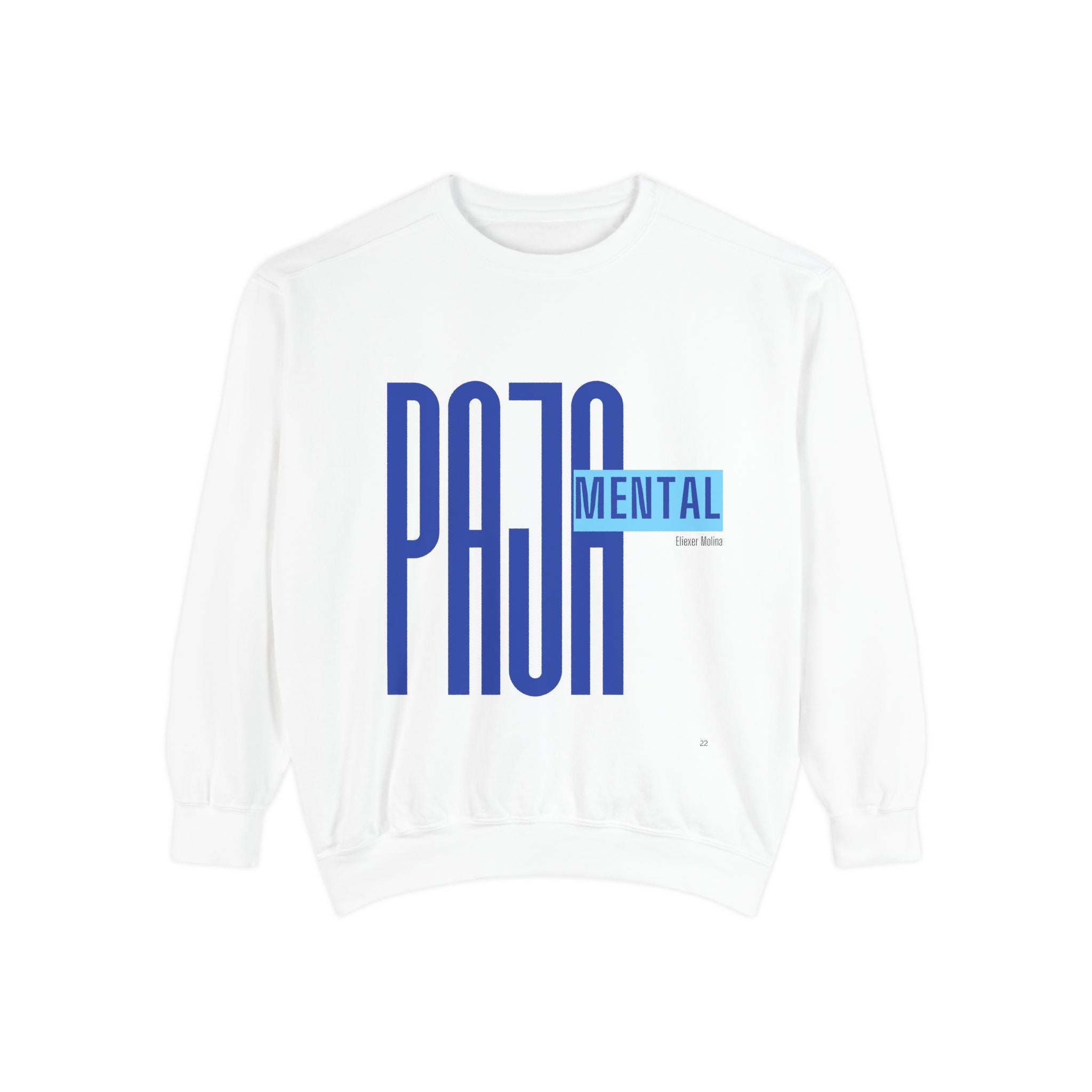 Mental Pazn Sweatshirt "Suerten Ya Esa" Spanish Graphic Crewneck