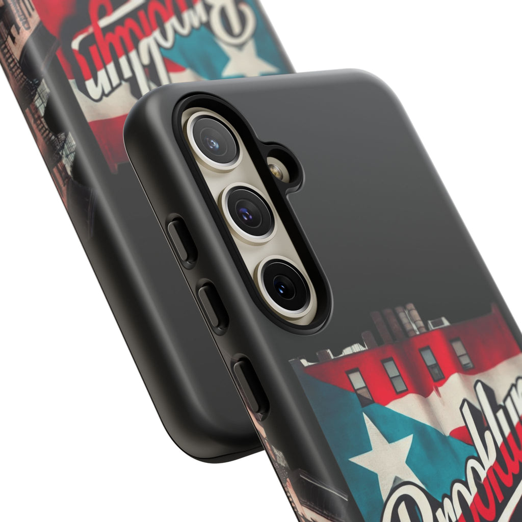 Brooklyn Street Art Phone Case  Urban Graffiti Protective Cover