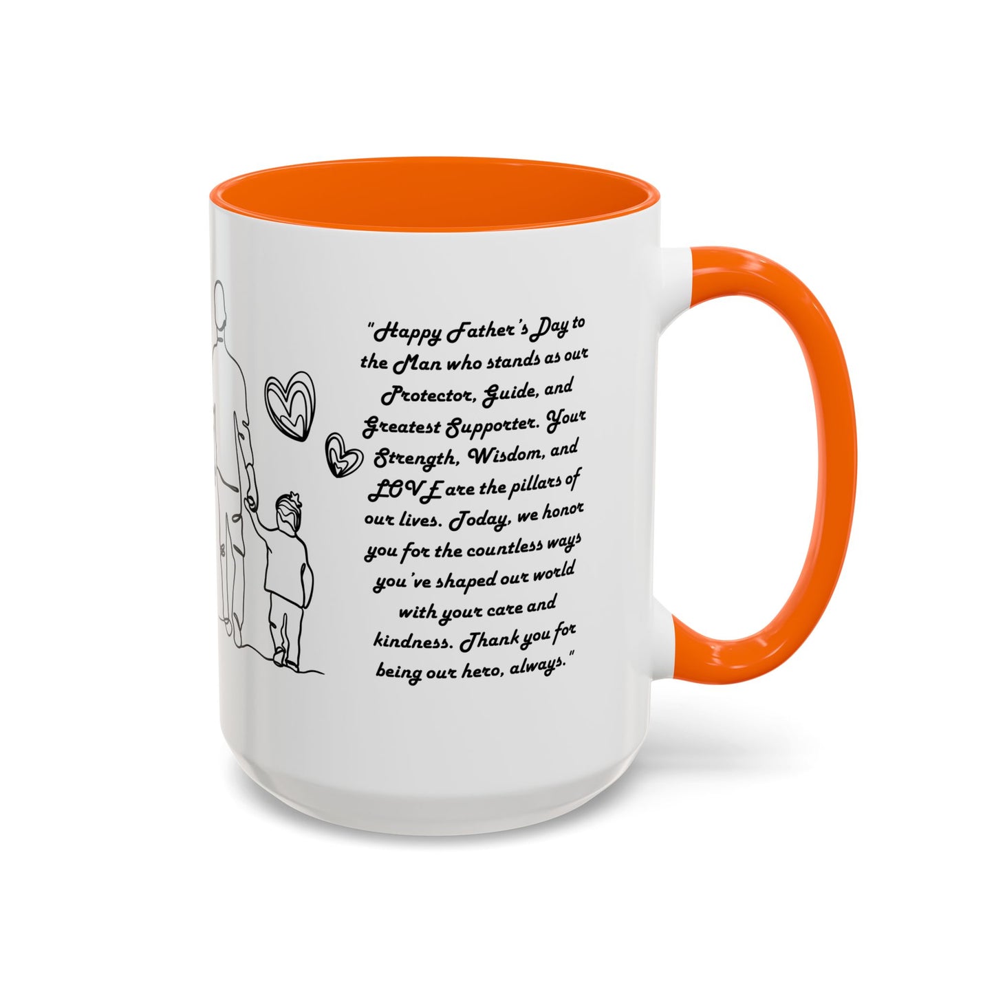 Fathers Day Mug Gift for Dad Funny Fathers Mug Accent Coffee Mug (11, 15oz)