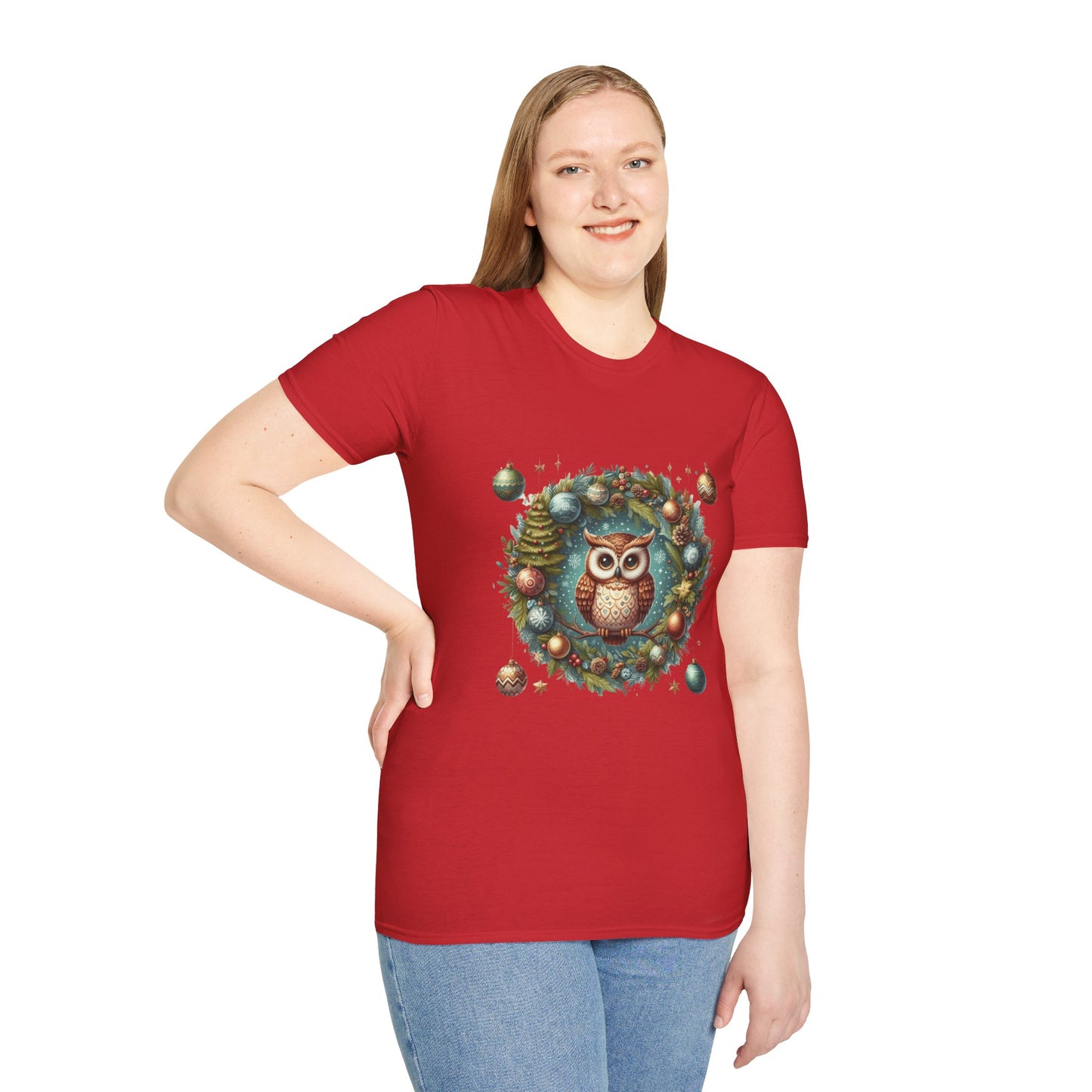 Merry Christmas Shirt  Santa, Reindeer  Holiday Spirit Design