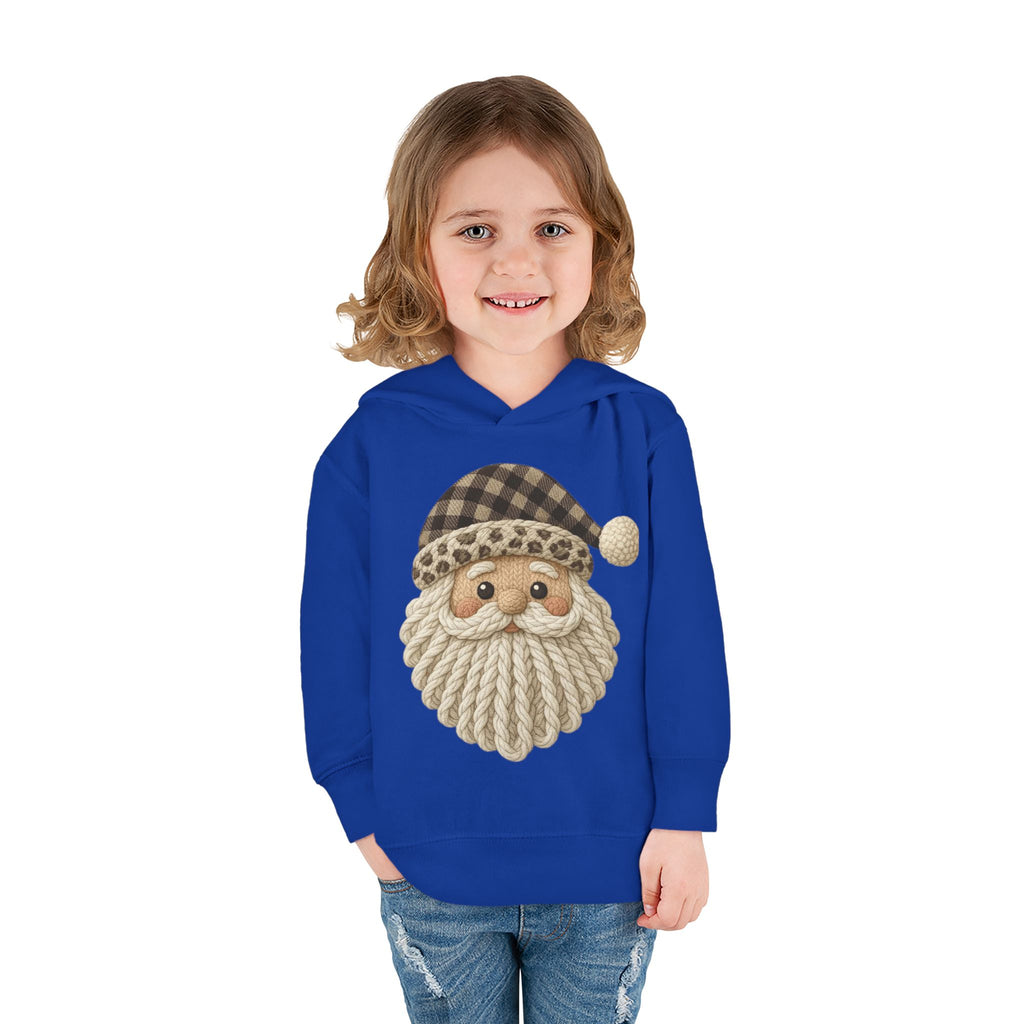 Toddler Hoodie  Cozy Plaid Santa Gnome Pullover