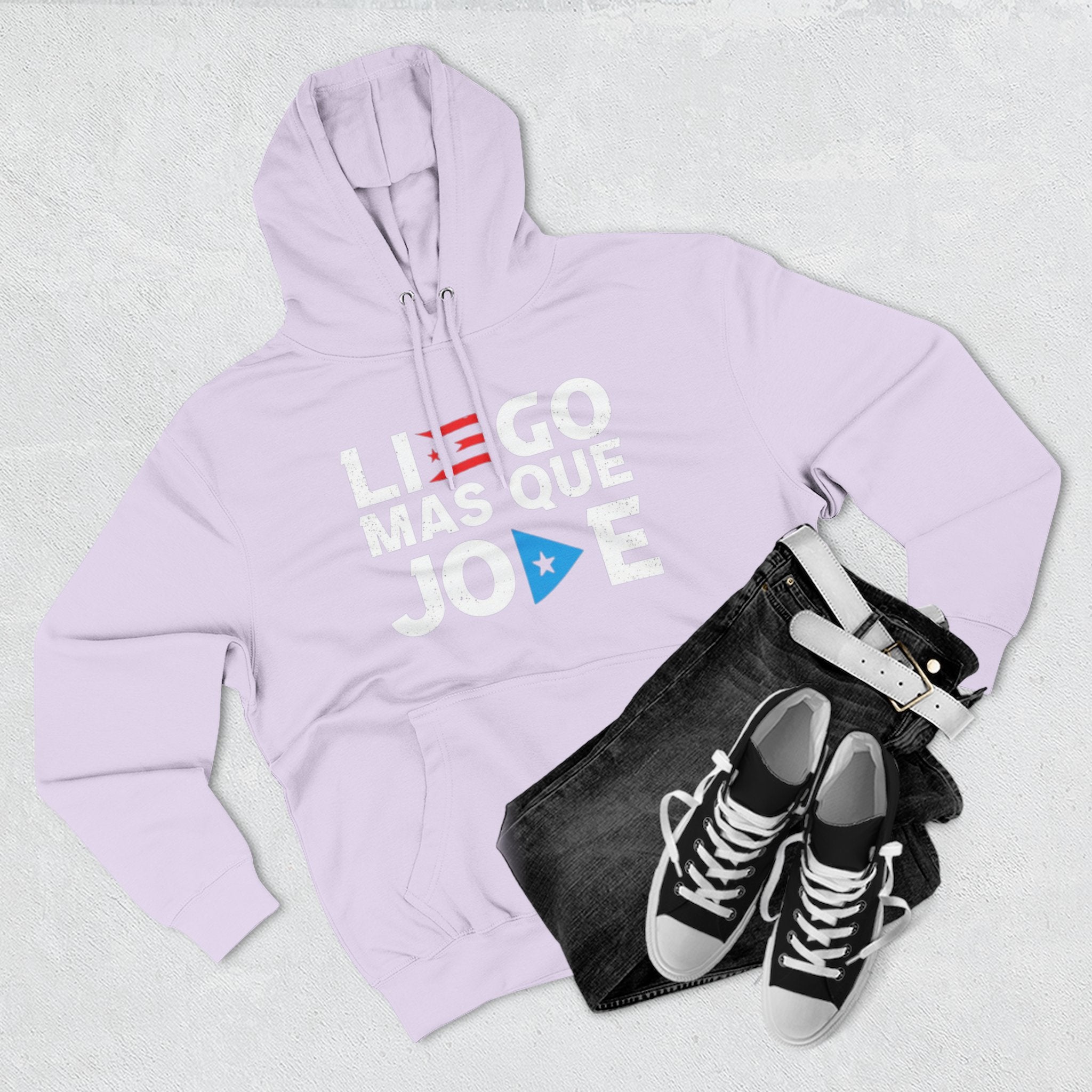 Puerto Rican culture & traditions Navidades Boricuas Collection fleece hoodie