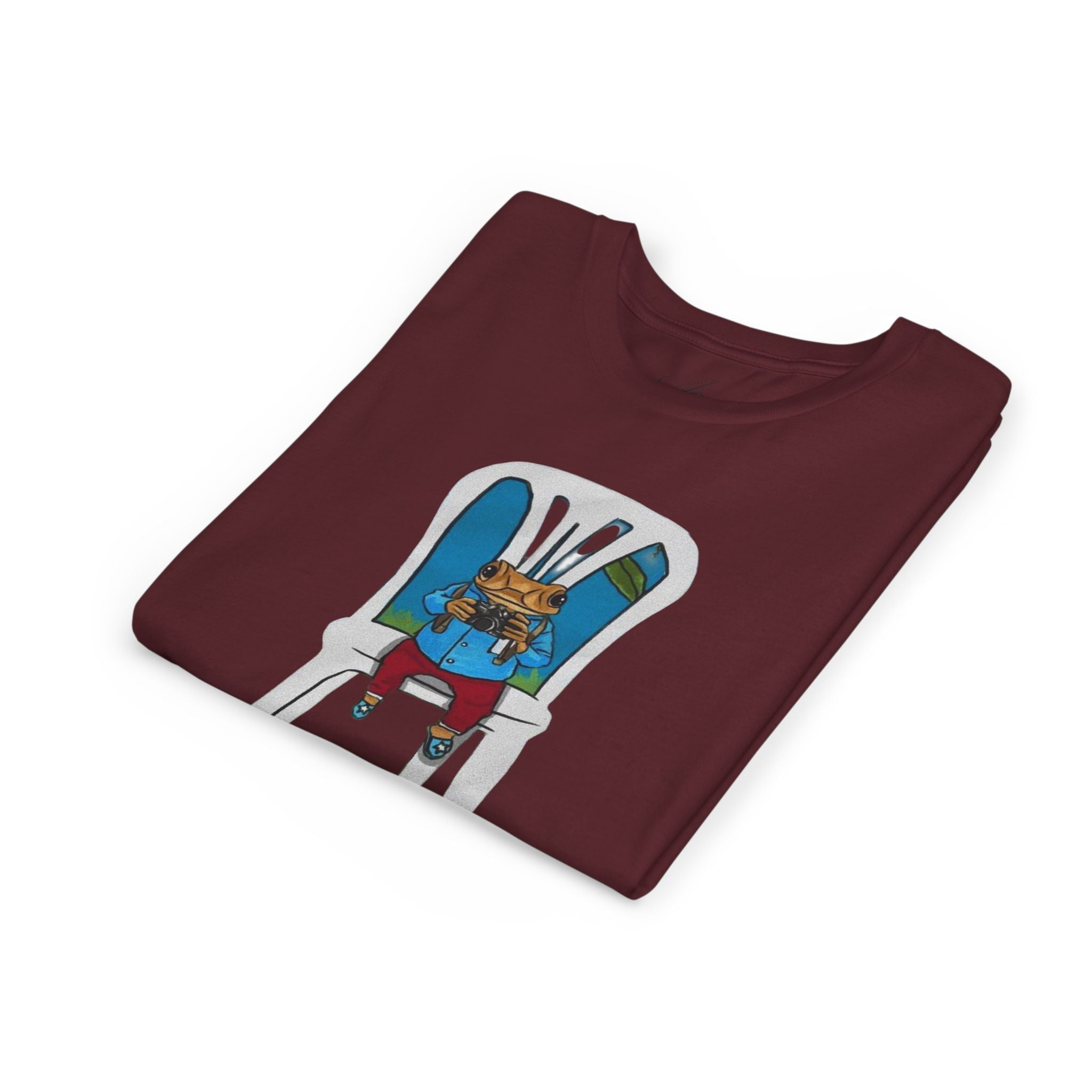 Kids Concho on a High Chair T-Shirt Cute Baby Rabbit Feeding Tee kids PUERTO RICO CHRISTMAS T-SHIRT
