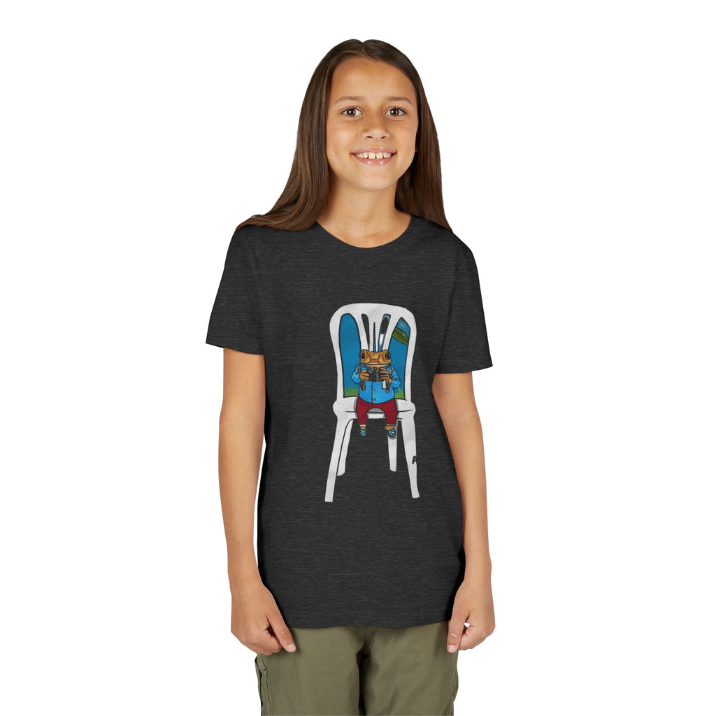 Kids Concho on a High Chair T-Shirt Cute Baby Rabbit Feeding Tee kids PUERTO RICO CHRISTMAS T-SHIRT
