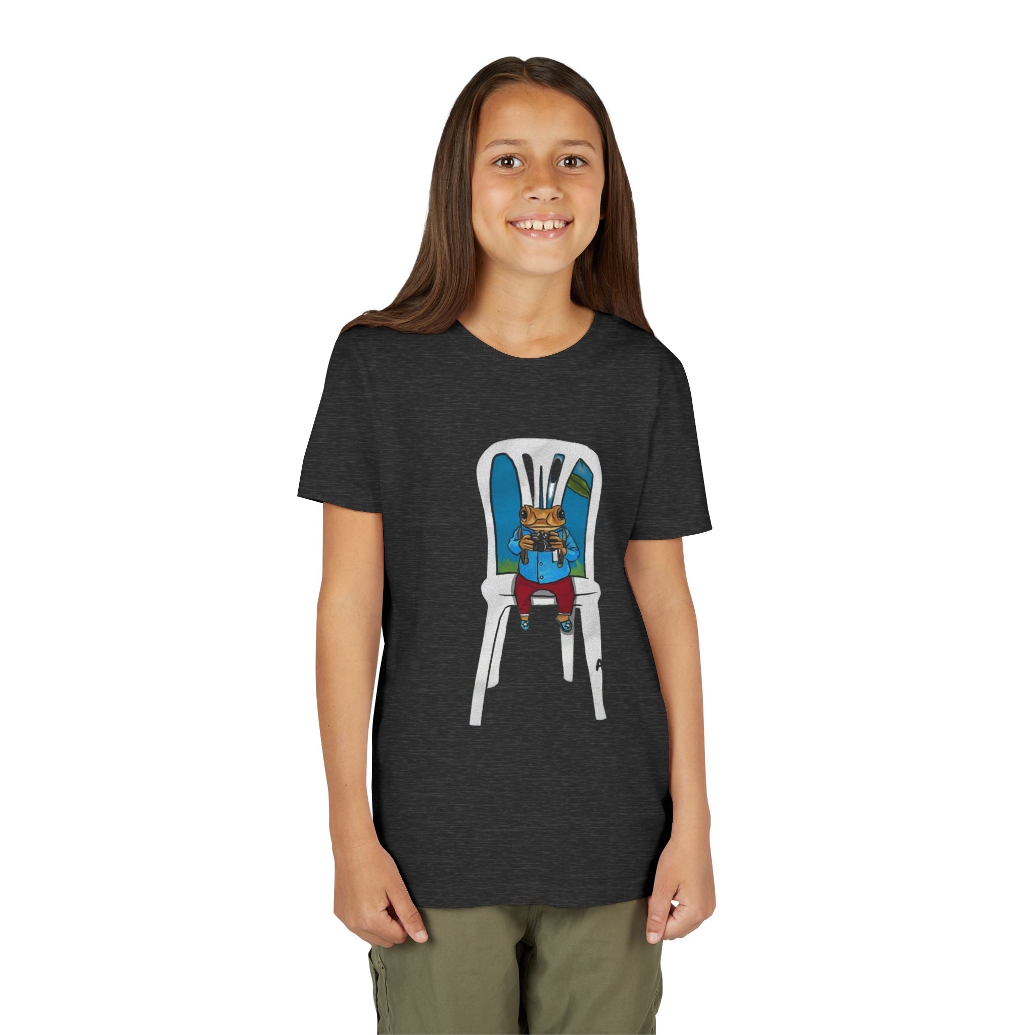 Kids Concho on a High Chair T-Shirt Cute Baby Rabbit Feeding Tee kids PUERTO RICO CHRISTMAS T-SHIRT