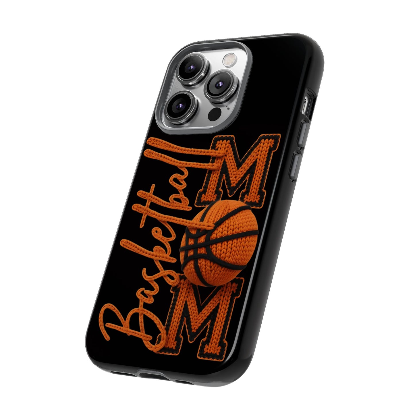 Basketball Mom Phone Case  'Basketball MOM' Protective Hard Cover