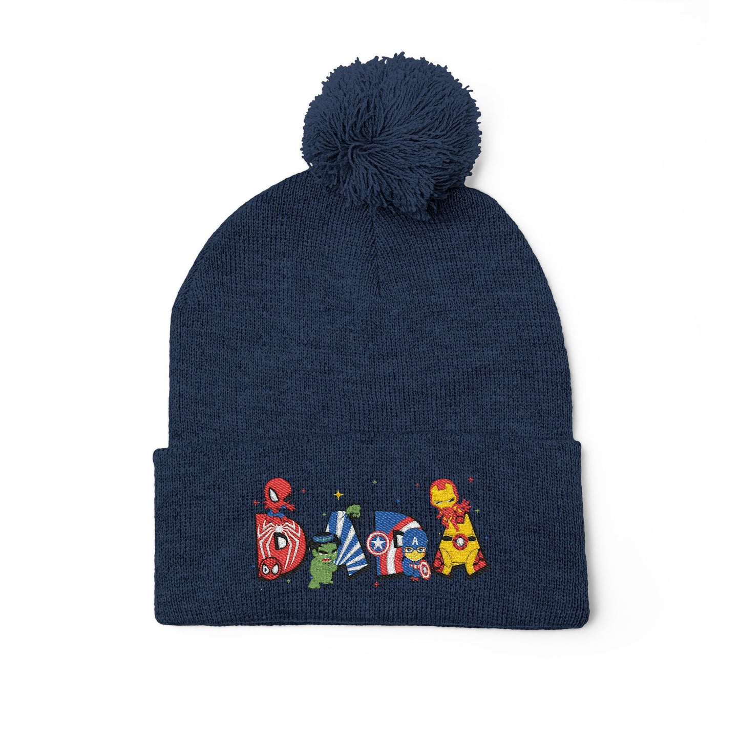 Daddy Winter Beanie – Cuffed Knit Hat for Dads