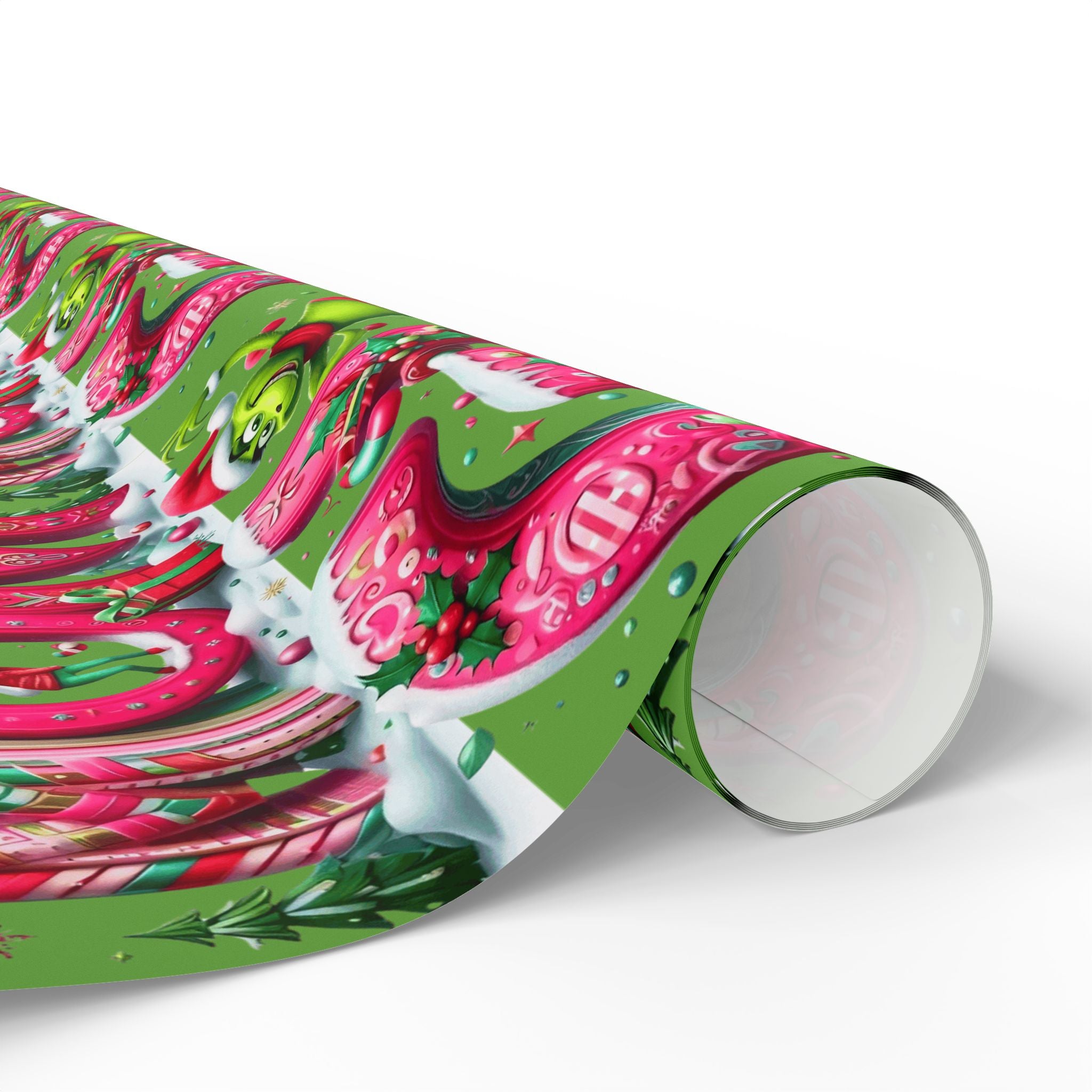 Festive Wrapping Paper  Whimsical Holiday Gift Wrap | Christmas Paper Roll | Fun & Unique Gift Packaging