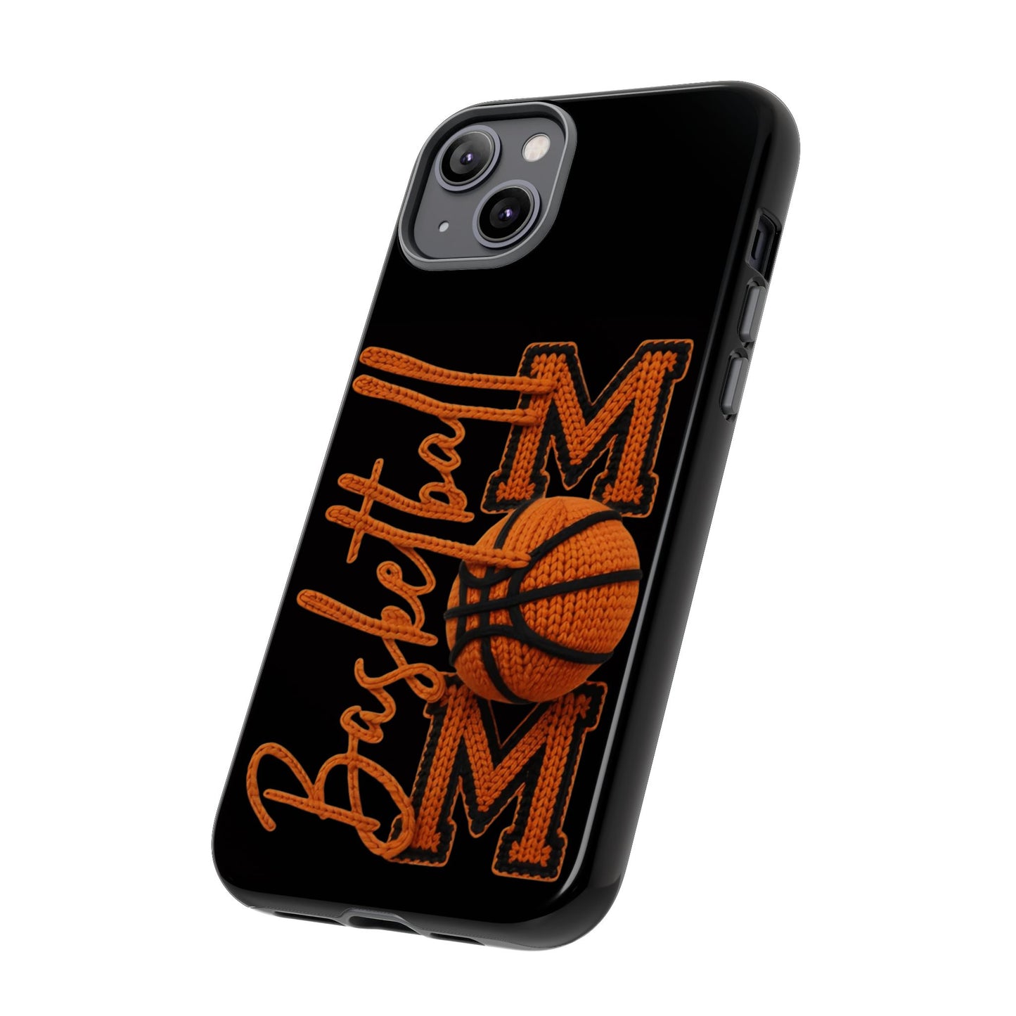 Basketball Mom Phone Case  'Basketball MOM' Protective Hard Cover
