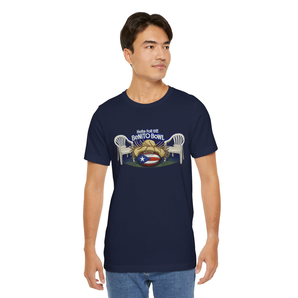Benito Bowl Puerto Rico Football Tee